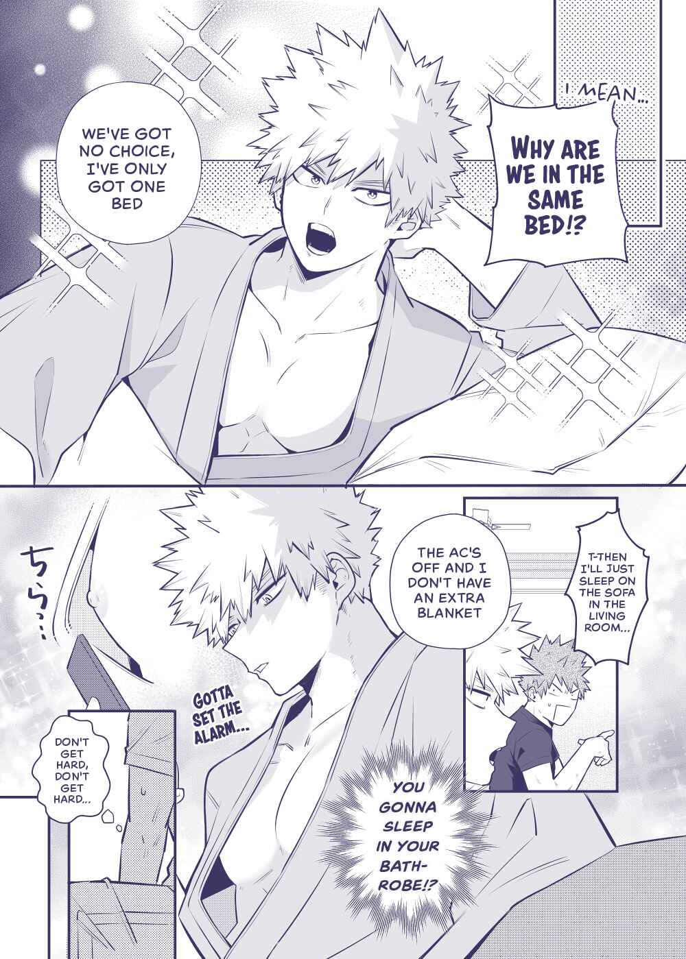 Page 10 Chapter Unknown_14d0 Boku no Hero Academia - Tsukiattenai Kiribaku ga doukyo suru hanashi (Doujinshi)