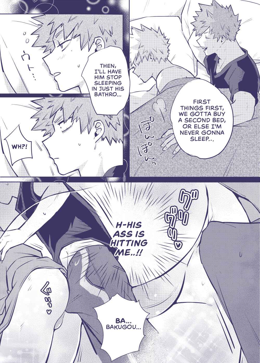 Page 15 Chapter Unknown_14d0 Boku no Hero Academia - Tsukiattenai Kiribaku ga doukyo suru hanashi (Doujinshi)