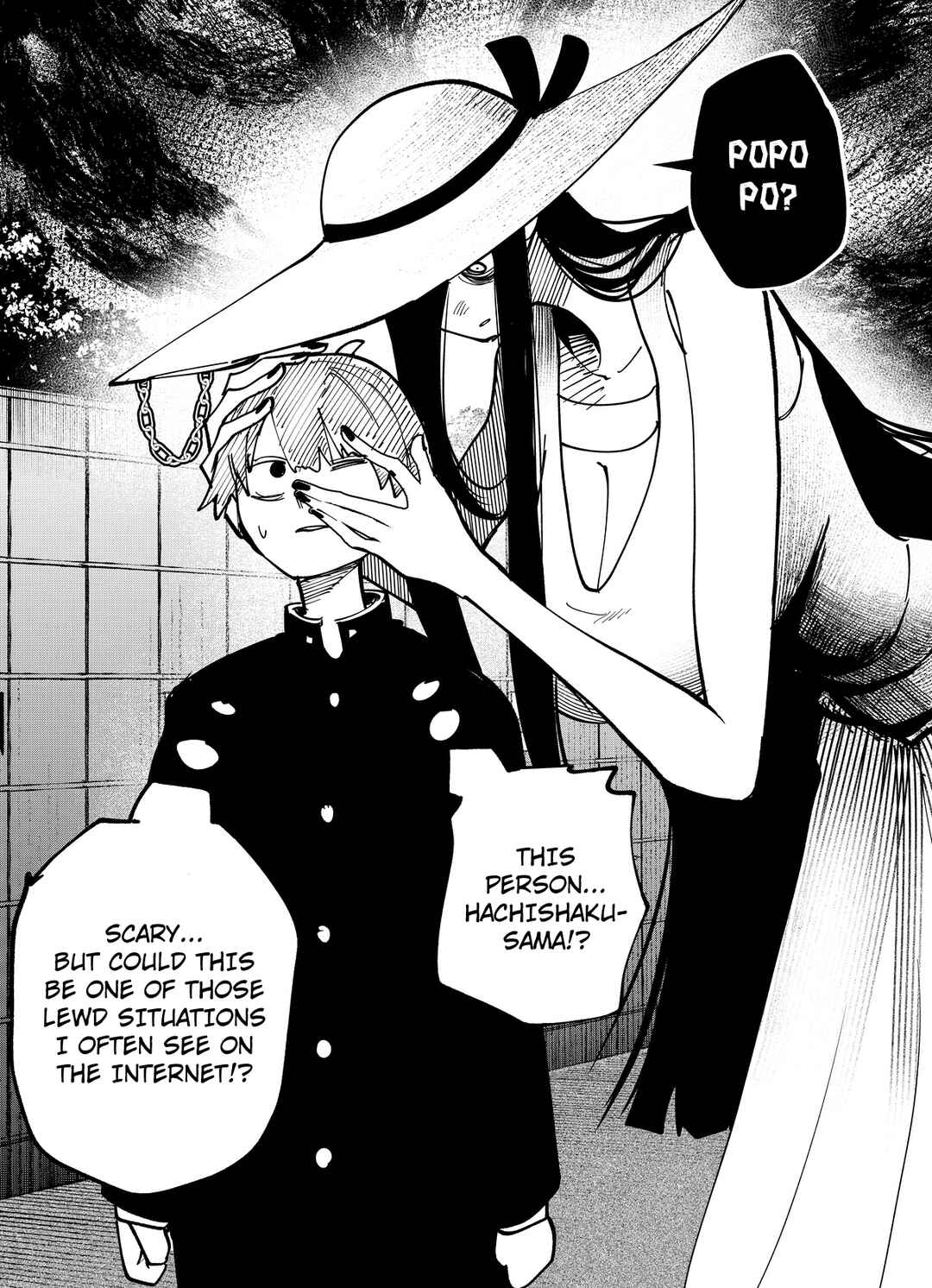 Page 1 Chapter 1 Hachishaku-sama VS Giant Woman