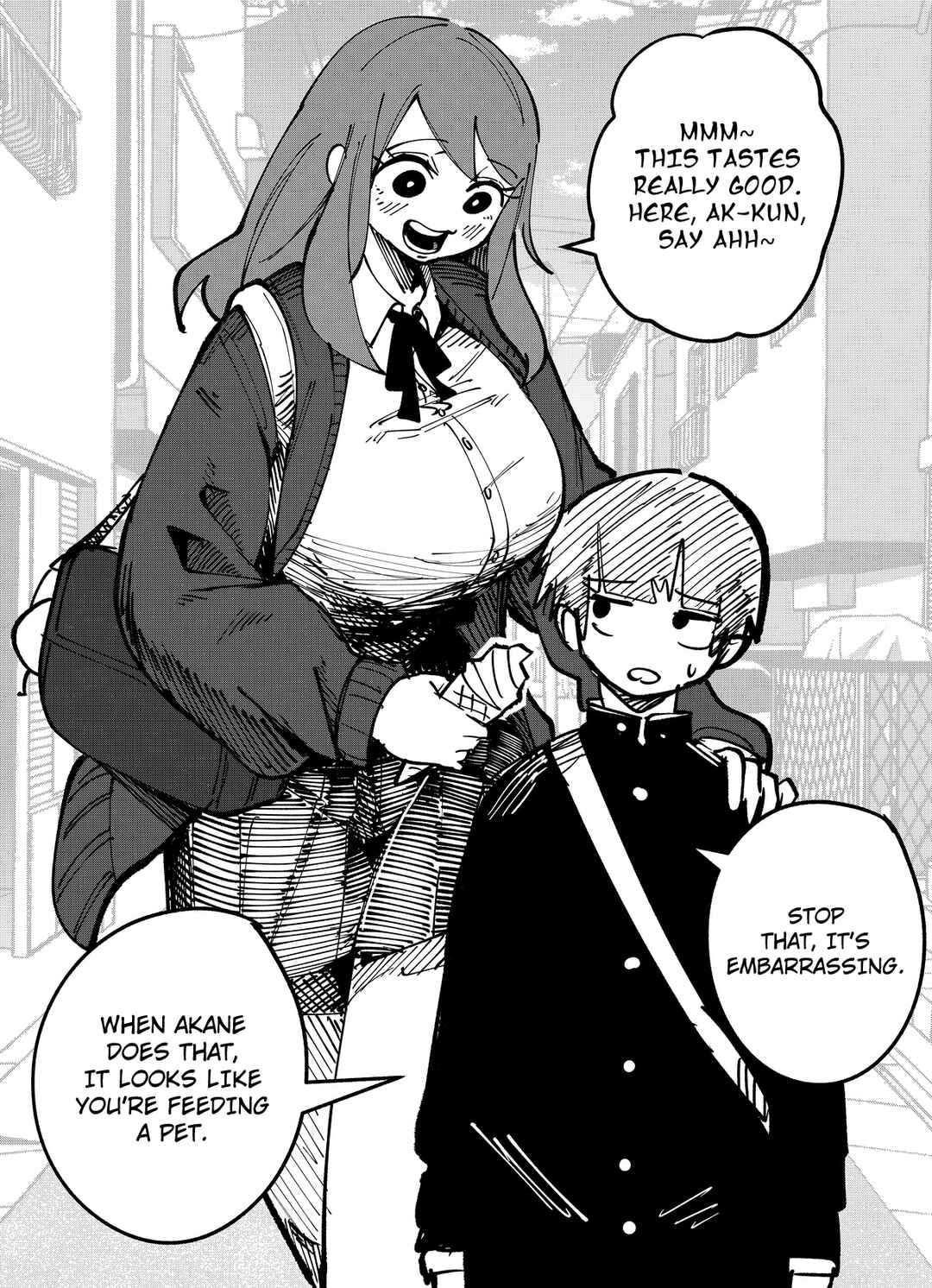 Page 1 Chapter 2 Hachishaku-sama VS Giant Woman
