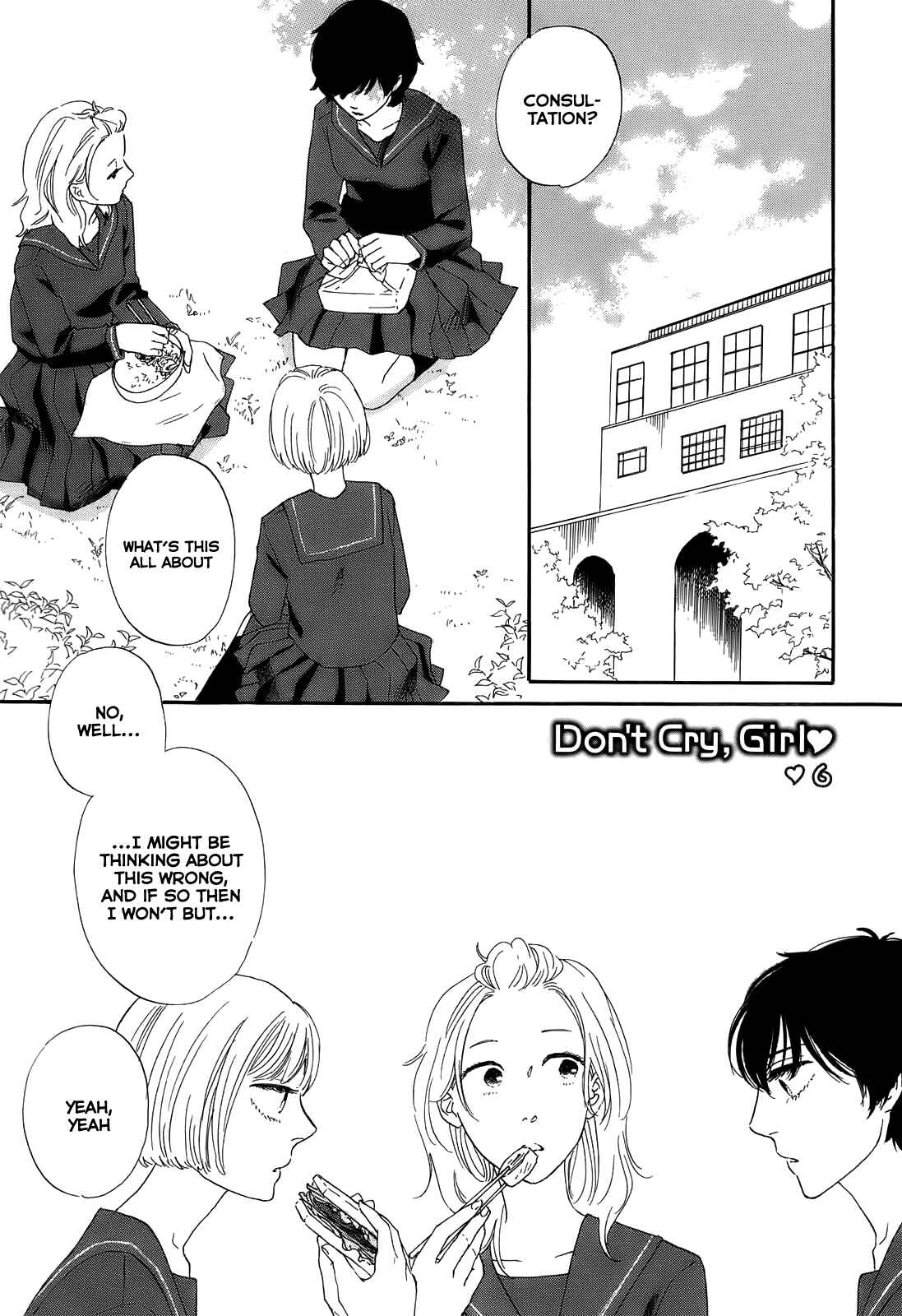 Page 1 Chapter 6 Dont Cry, Girl ♥