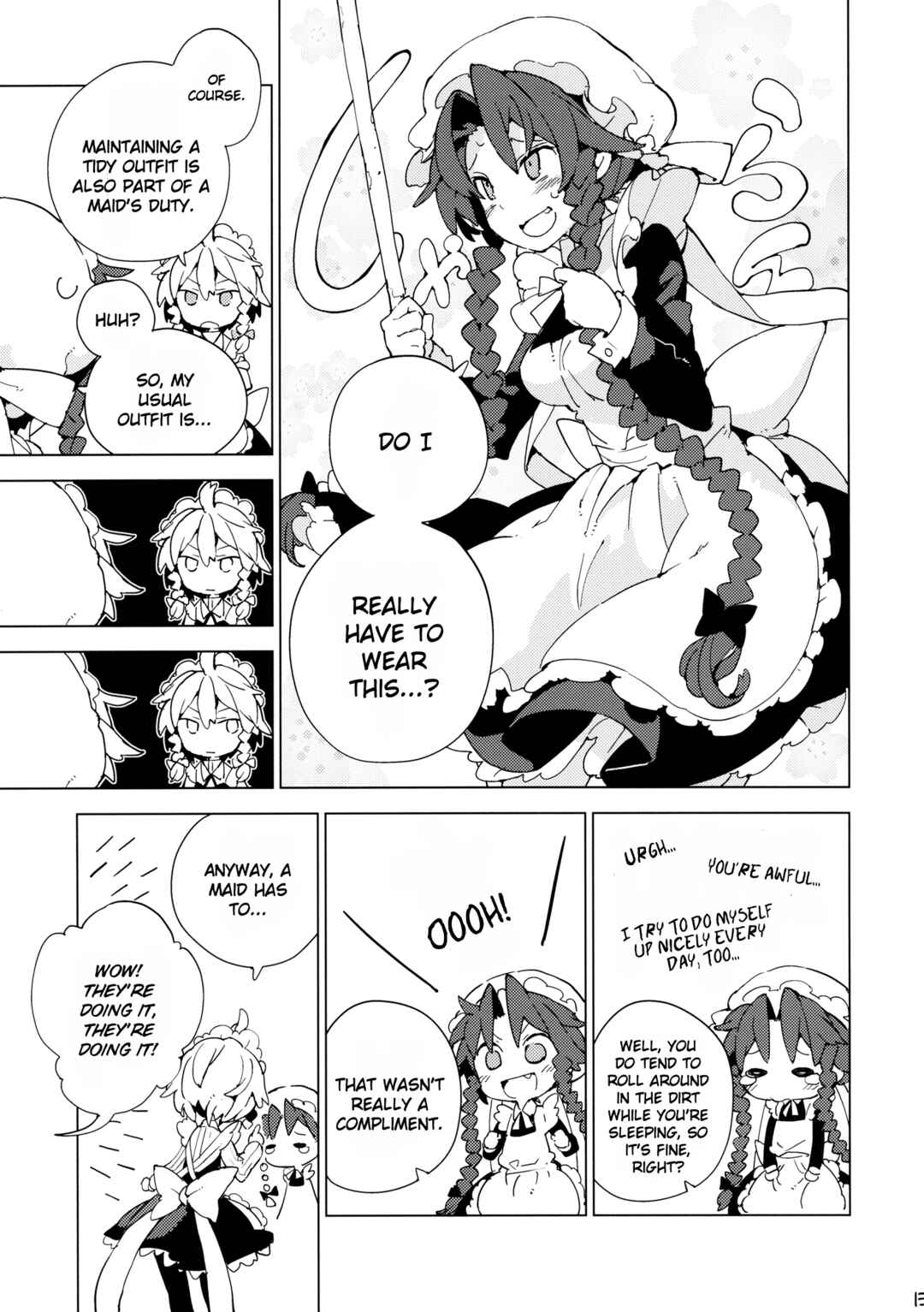 Page 12 Chapter Unknown_a794 Touhou - Moshi Kyou Watashi ga Shinda nara (Doujinshi)