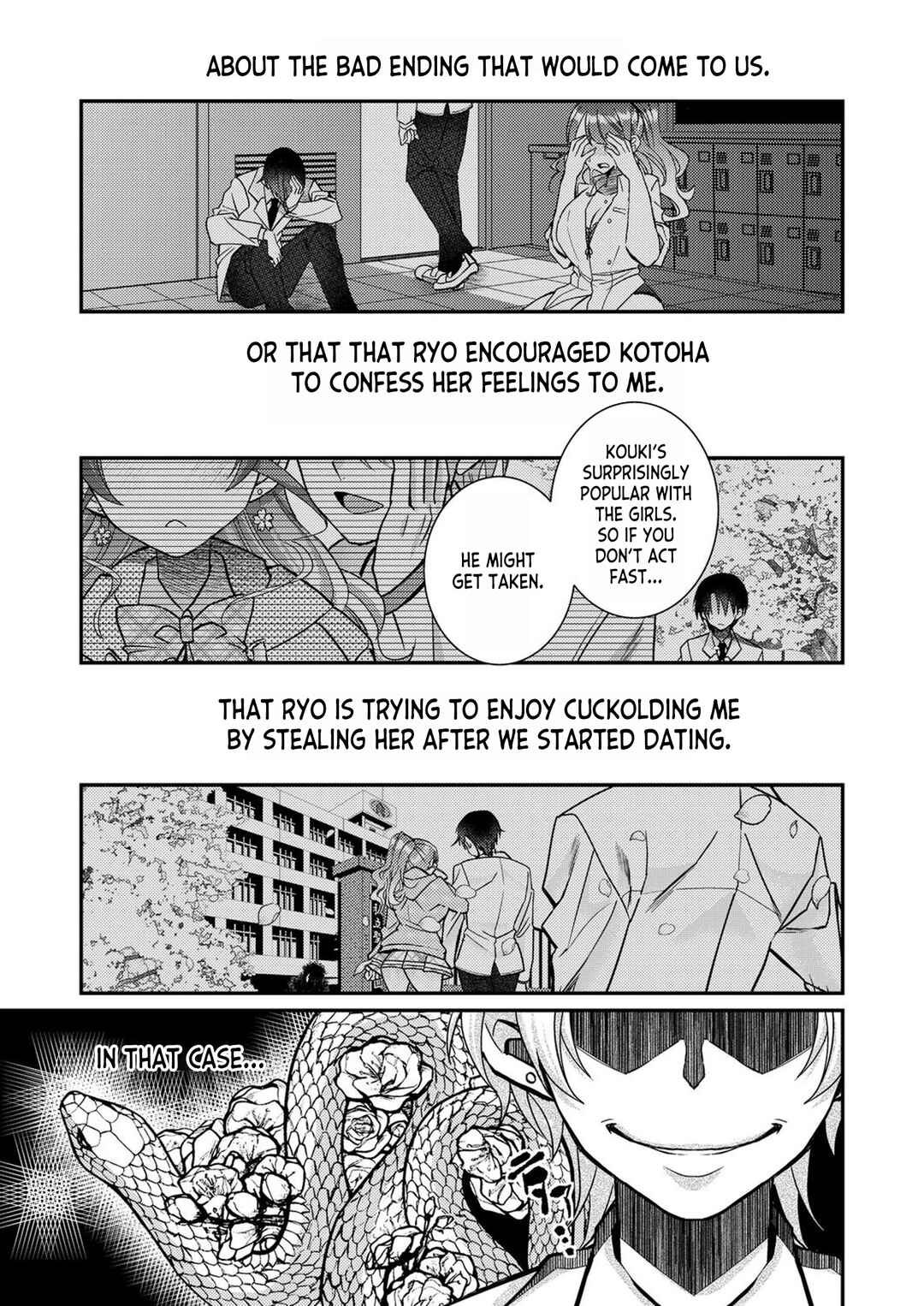 Page 7 Chapter 4 Eroge Sekai ni Tensei Shita Ore ga, Oshi e no Ai de Netorare Heroine wo Shiawase ni Suru.