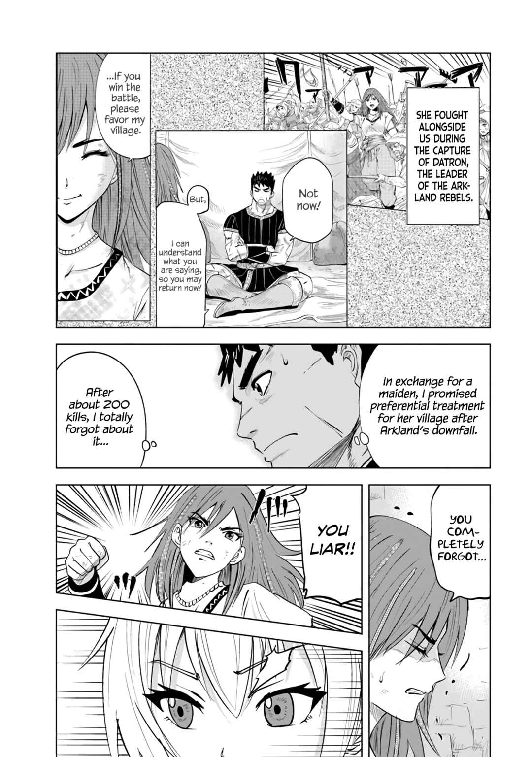 Page 17 Chapter 76 Oukoku e Tsuzuku Michi Dorei Kenshi no Nariagari Harem Life