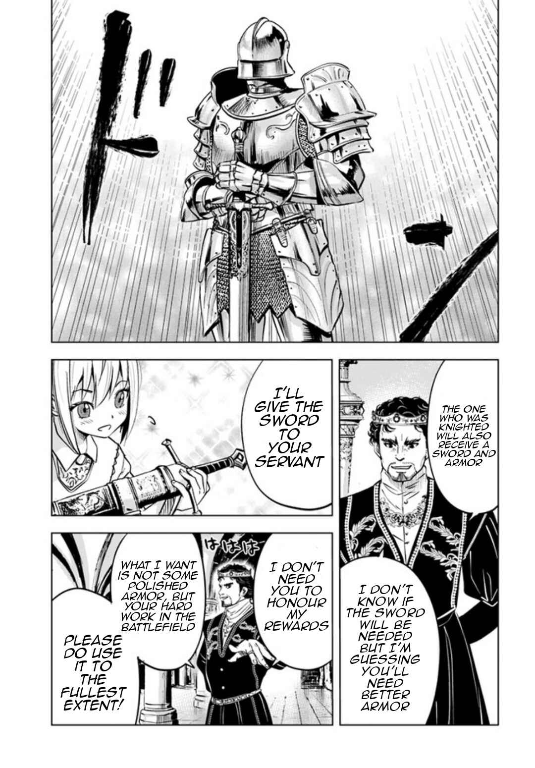 Page 4 Chapter 31 Oukoku e Tsuzuku Michi Dorei Kenshi no Nariagari Harem Life