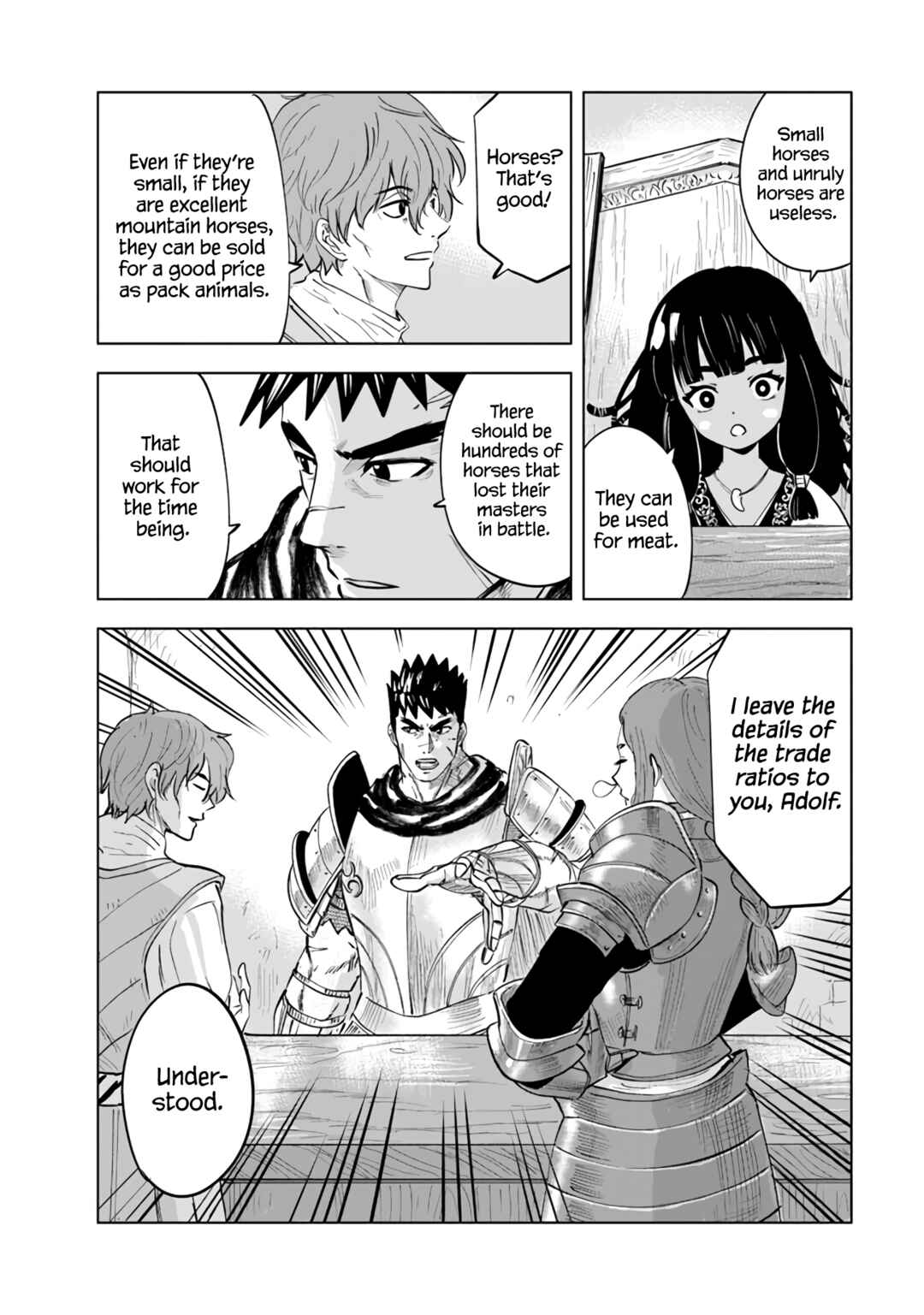 Page 23 Chapter 75 Oukoku e Tsuzuku Michi Dorei Kenshi no Nariagari Harem Life
