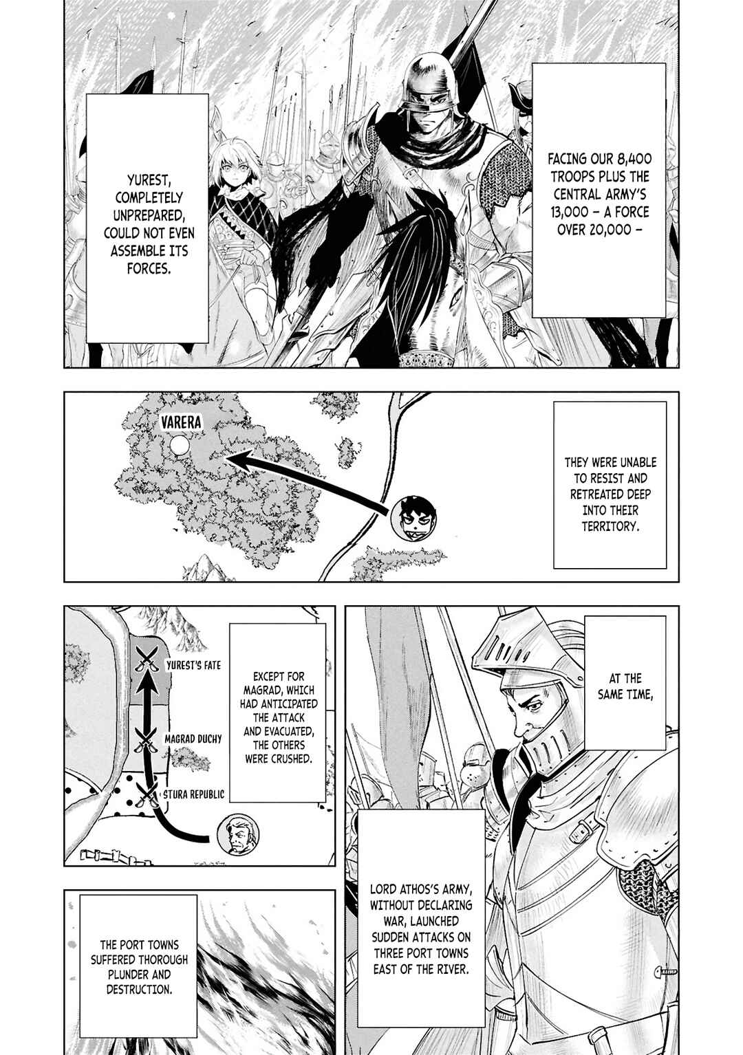Page 21 Chapter 104 Oukoku e Tsuzuku Michi Dorei Kenshi no Nariagari Harem Life
