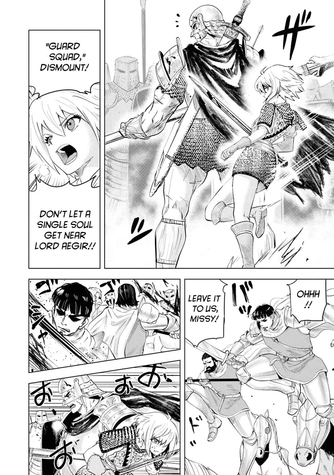 Page 14 Chapter 99 Oukoku e Tsuzuku Michi Dorei Kenshi no Nariagari Harem Life