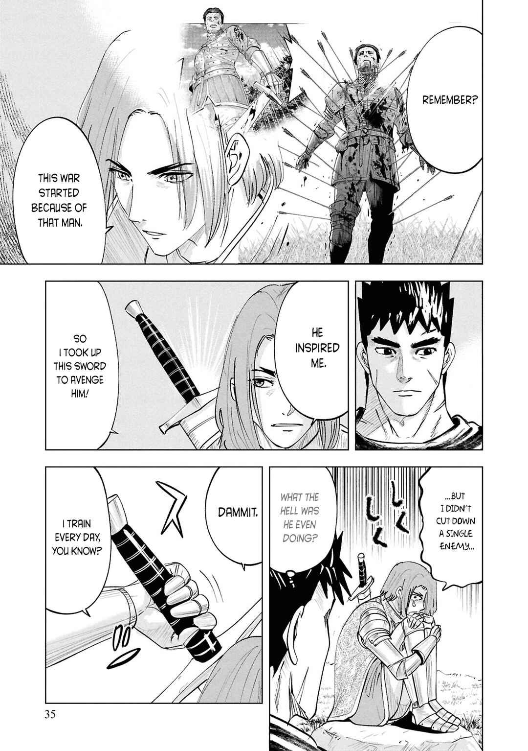 Page 37 Chapter 102 Oukoku e Tsuzuku Michi Dorei Kenshi no Nariagari Harem Life