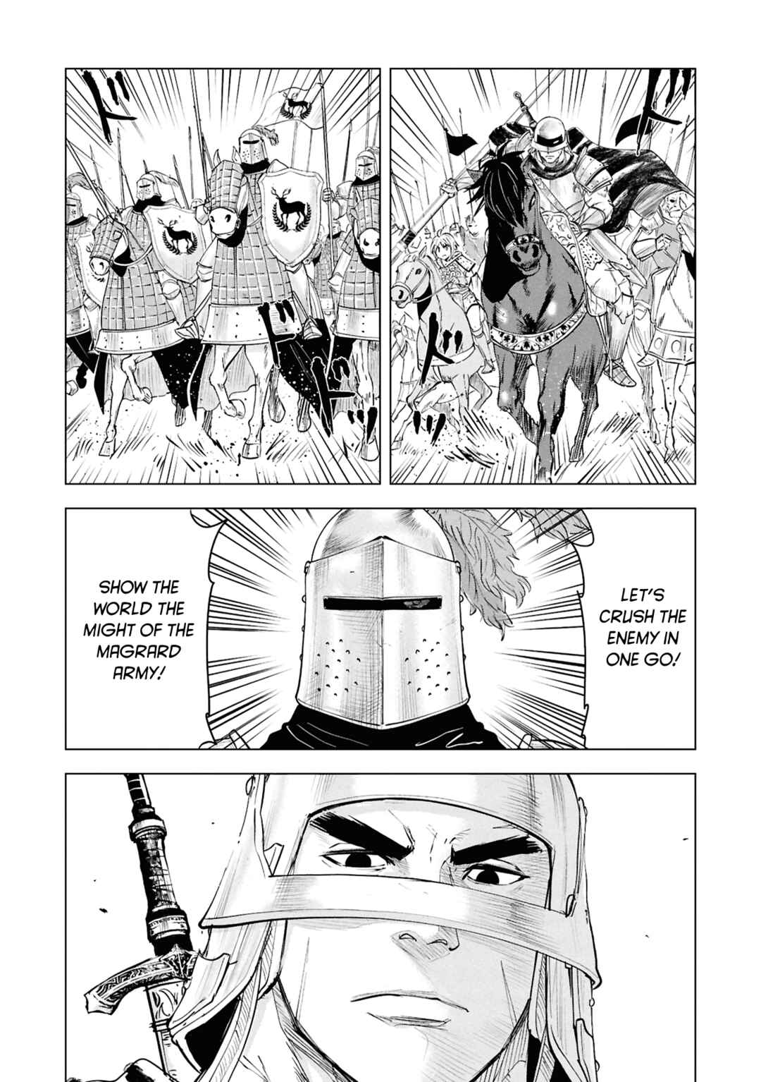 Page 21 Chapter 98 Oukoku e Tsuzuku Michi Dorei Kenshi no Nariagari Harem Life