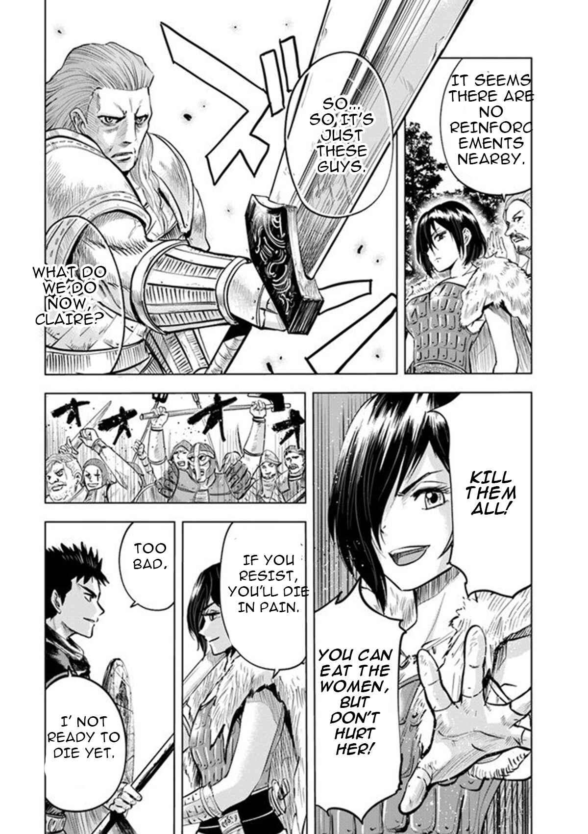 Page 11 Chapter 9.2 Oukoku e Tsuzuku Michi Dorei Kenshi no Nariagari Harem Life