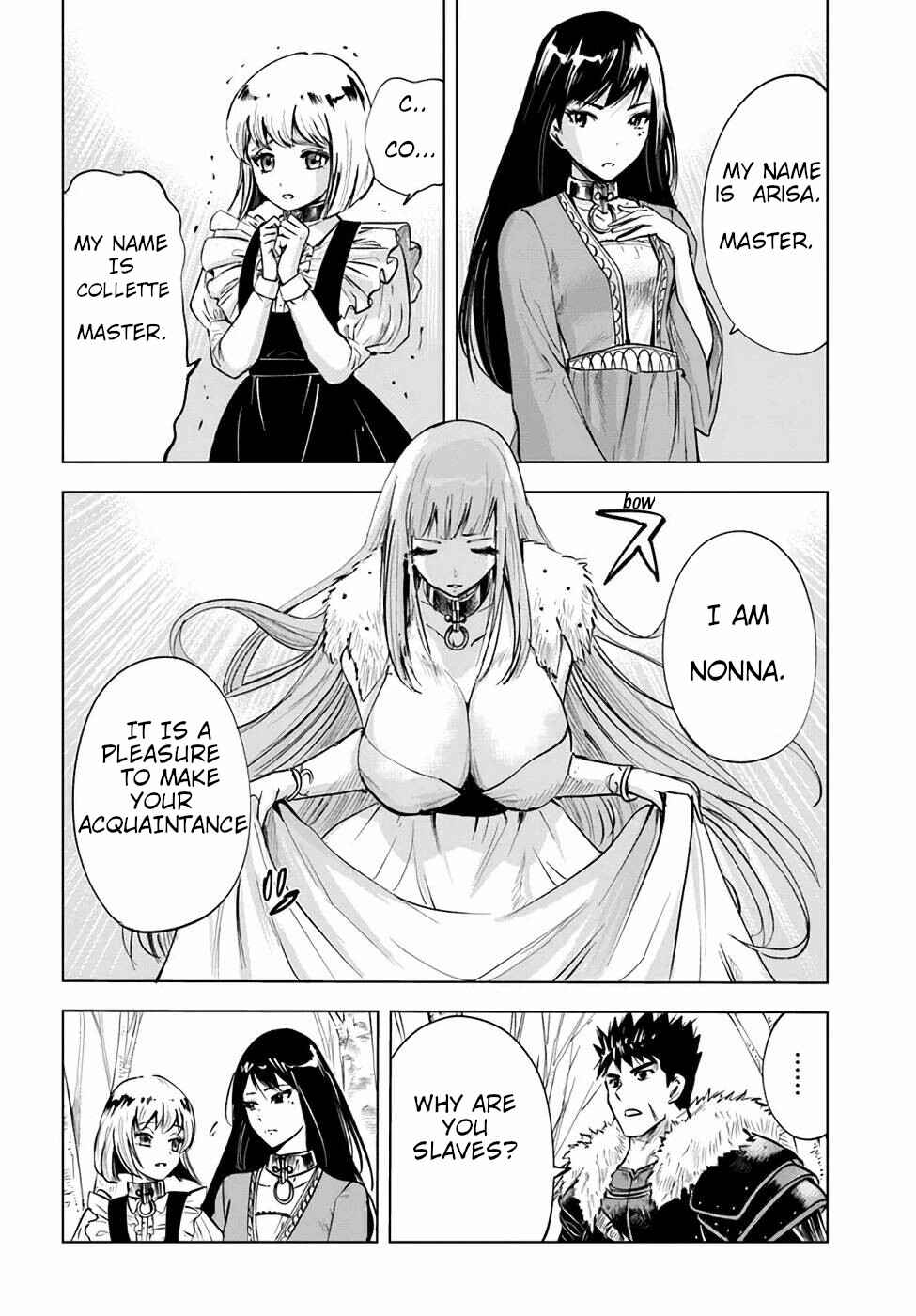 Page 4 Chapter 15 Oukoku e Tsuzuku Michi Dorei Kenshi no Nariagari Harem Life