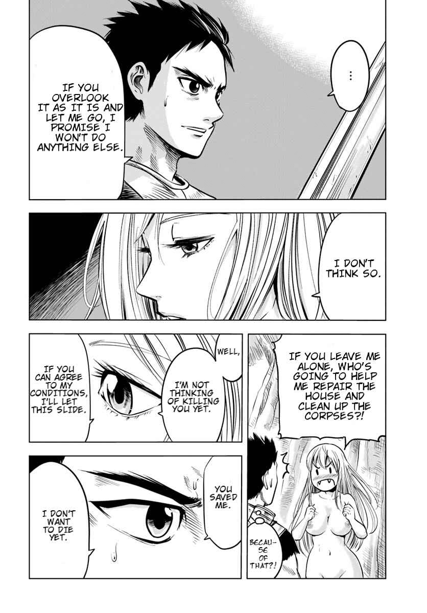 Page 13 Chapter 2.2 Oukoku e Tsuzuku Michi Dorei Kenshi no Nariagari Harem Life