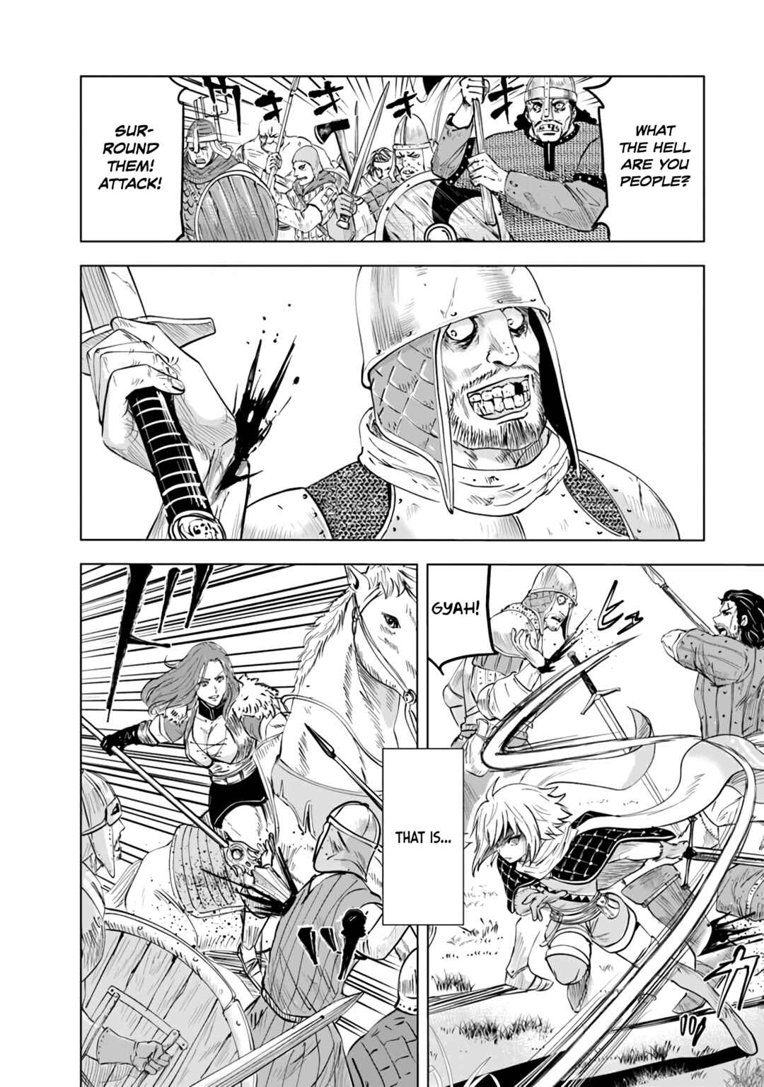 Page 8 Chapter 66 Oukoku e Tsuzuku Michi Dorei Kenshi no Nariagari Harem Life