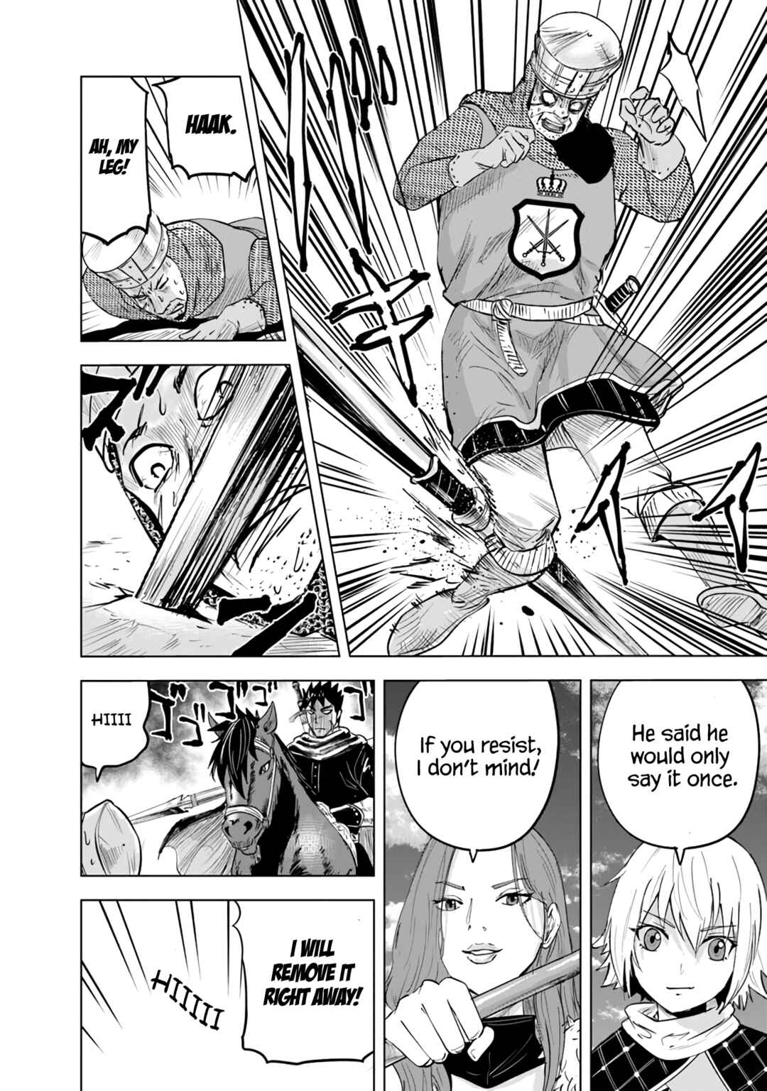Page 21 Chapter 65 Oukoku e Tsuzuku Michi Dorei Kenshi no Nariagari Harem Life