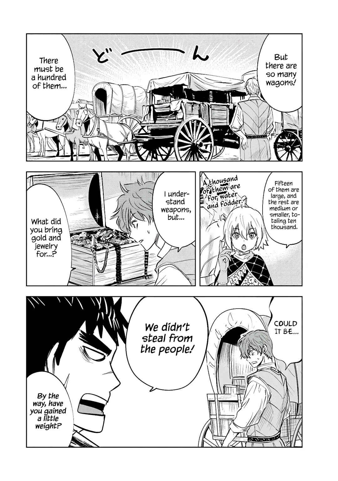 Page 9 Chapter 83 Oukoku e Tsuzuku Michi Dorei Kenshi no Nariagari Harem Life