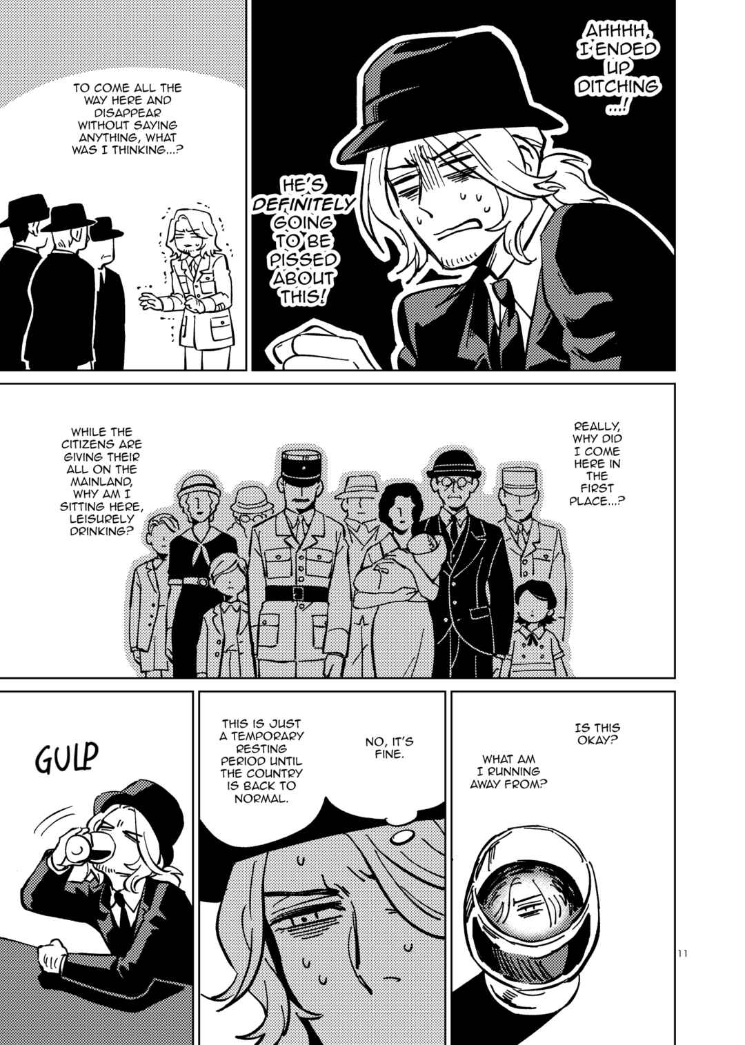 Page 11 Chapter Unknown_d81f Hetalia - LHeure Bleue Continues Encoure (Doujinshi)
