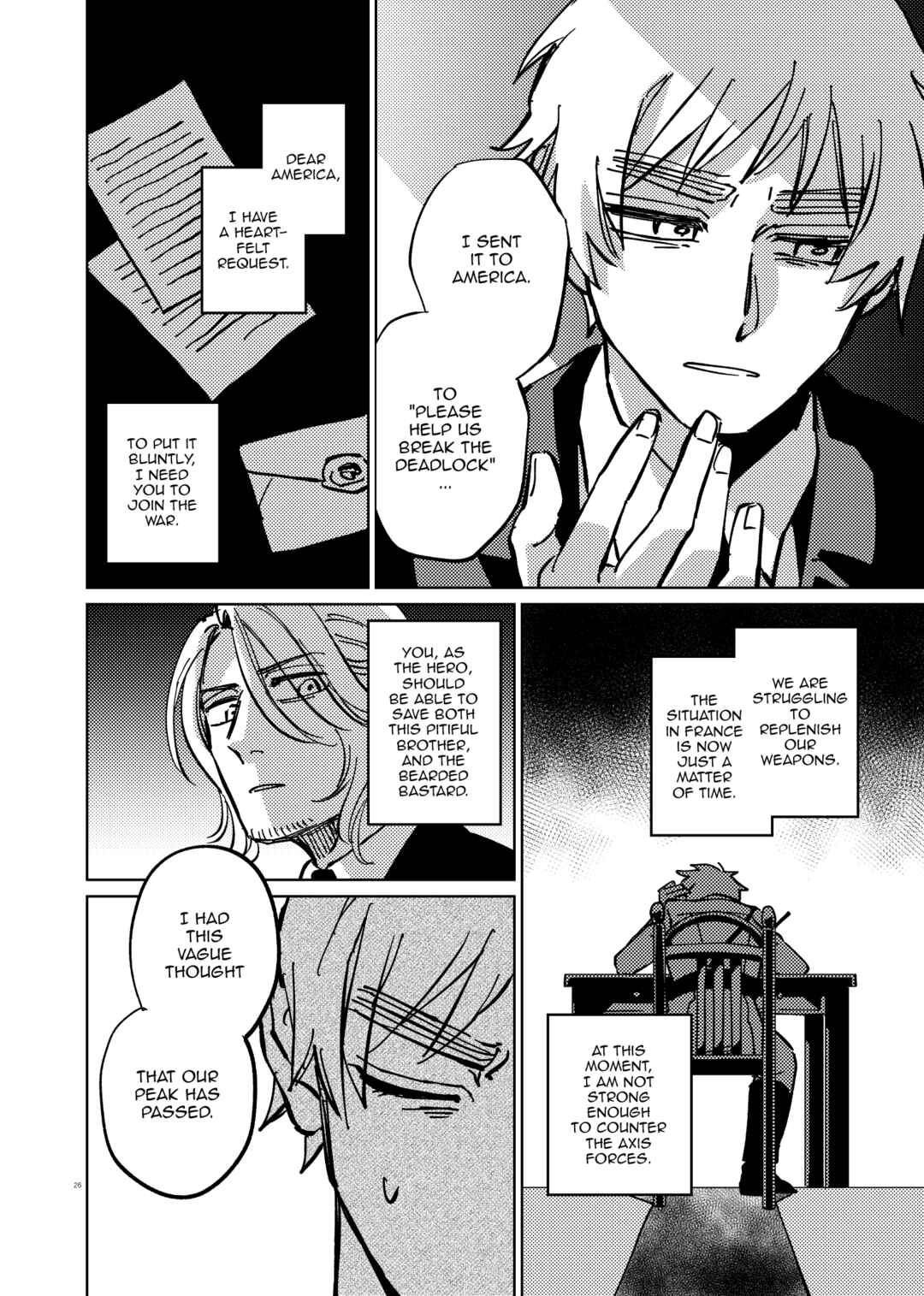 Page 26 Chapter Unknown_d81f Hetalia - LHeure Bleue Continues Encoure (Doujinshi)