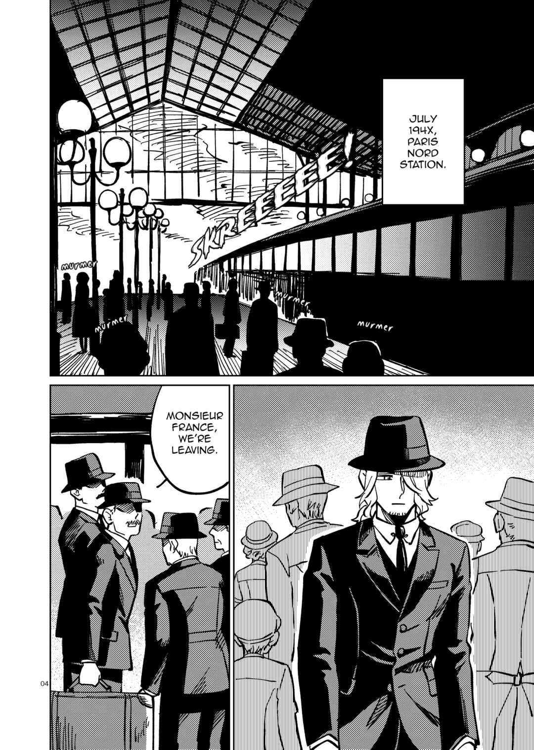 Page 4 Chapter Unknown_d81f Hetalia - LHeure Bleue Continues Encoure (Doujinshi)