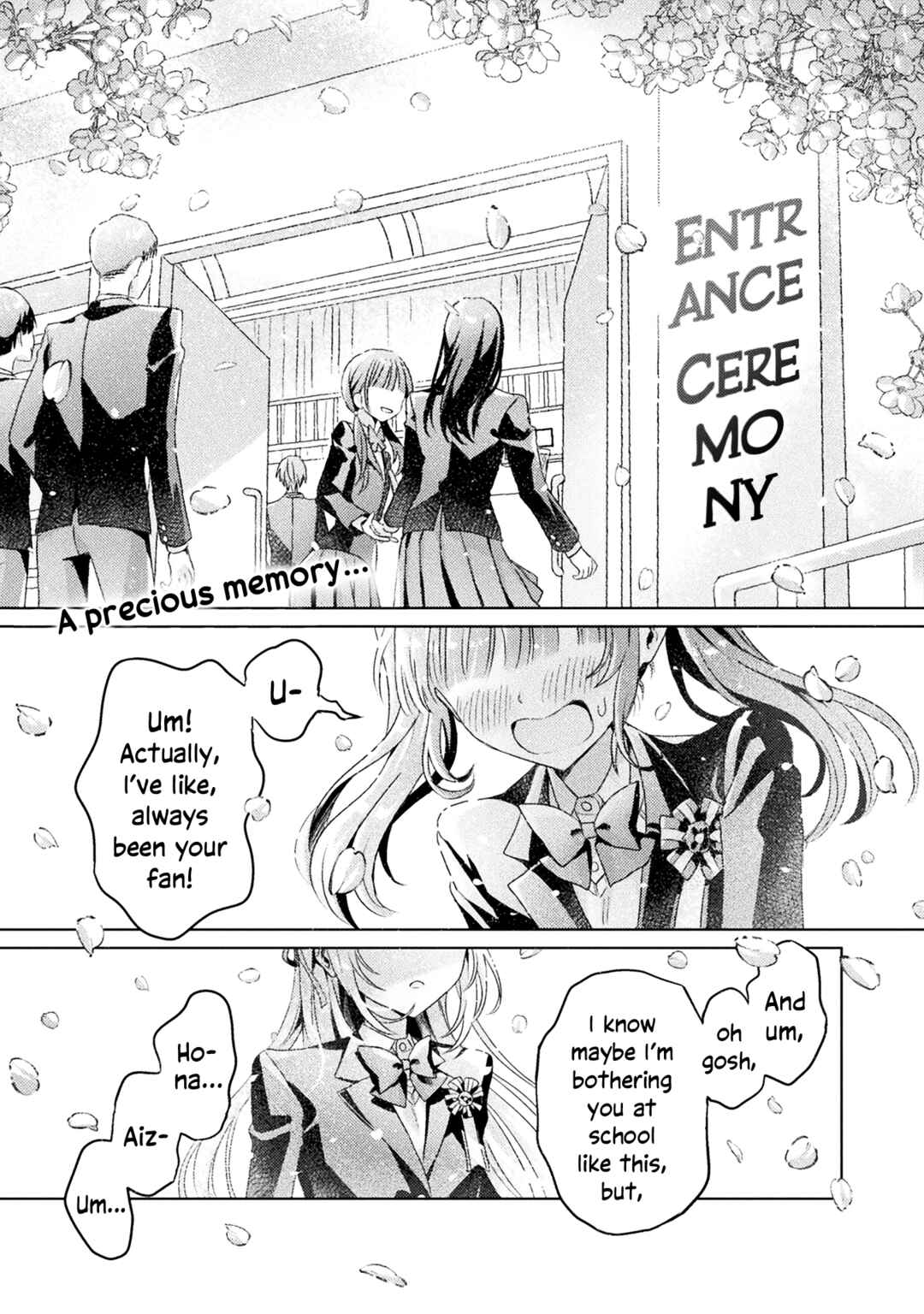 Page 1 Chapter 4 Mietemasu yo! Aizawa-san