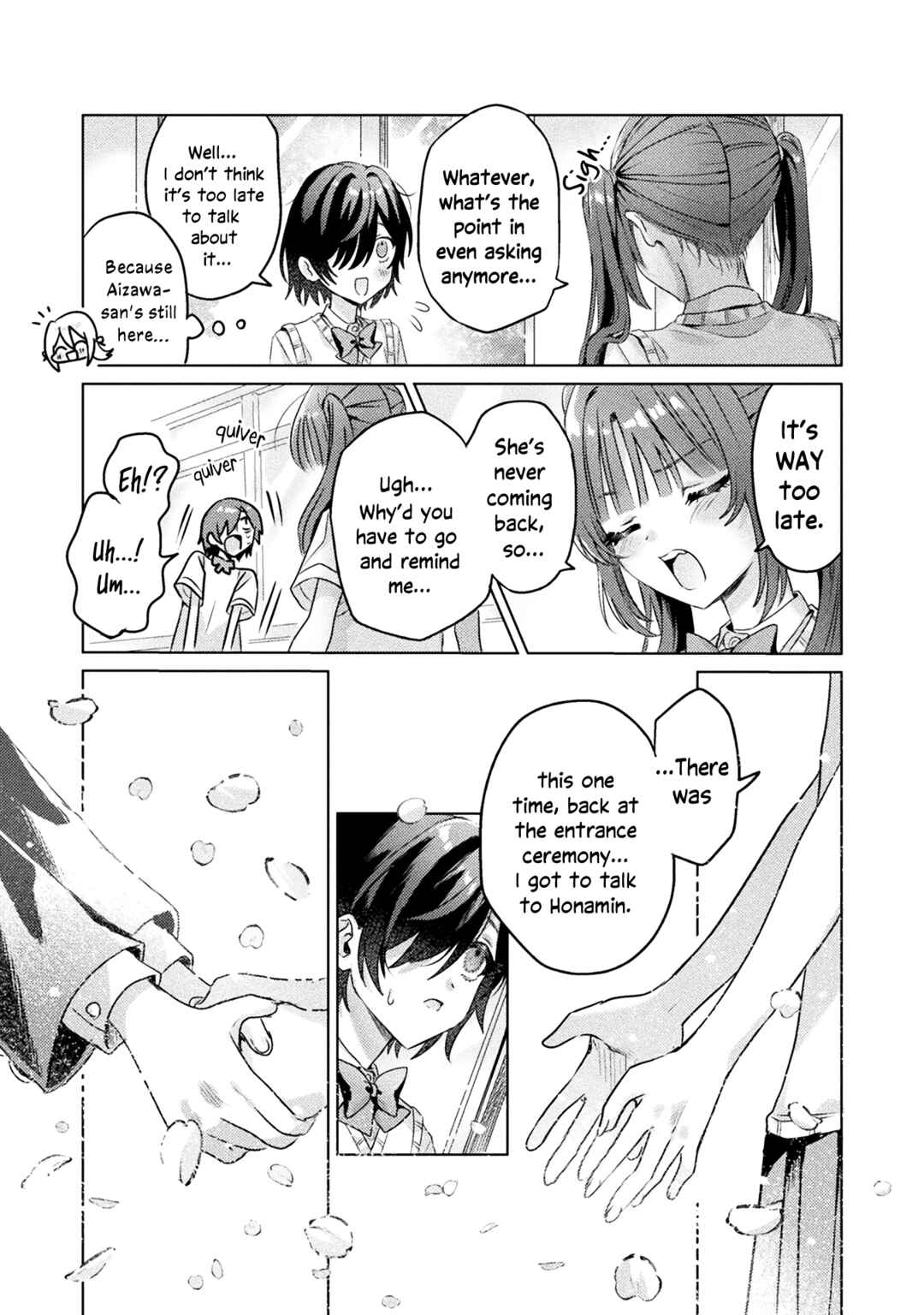 Page 17 Chapter 4 Mietemasu yo! Aizawa-san