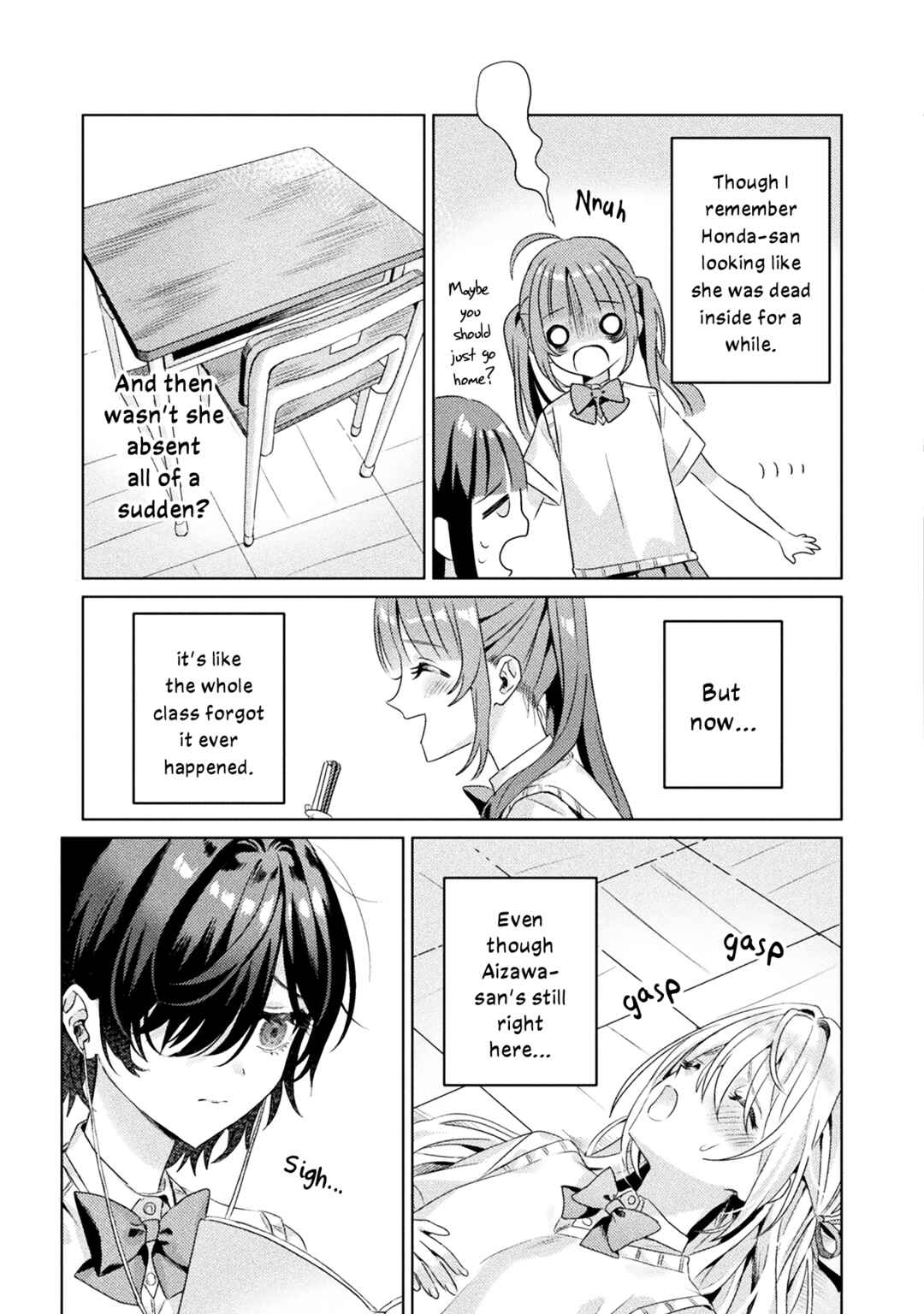 Page 9 Chapter 4 Mietemasu yo! Aizawa-san