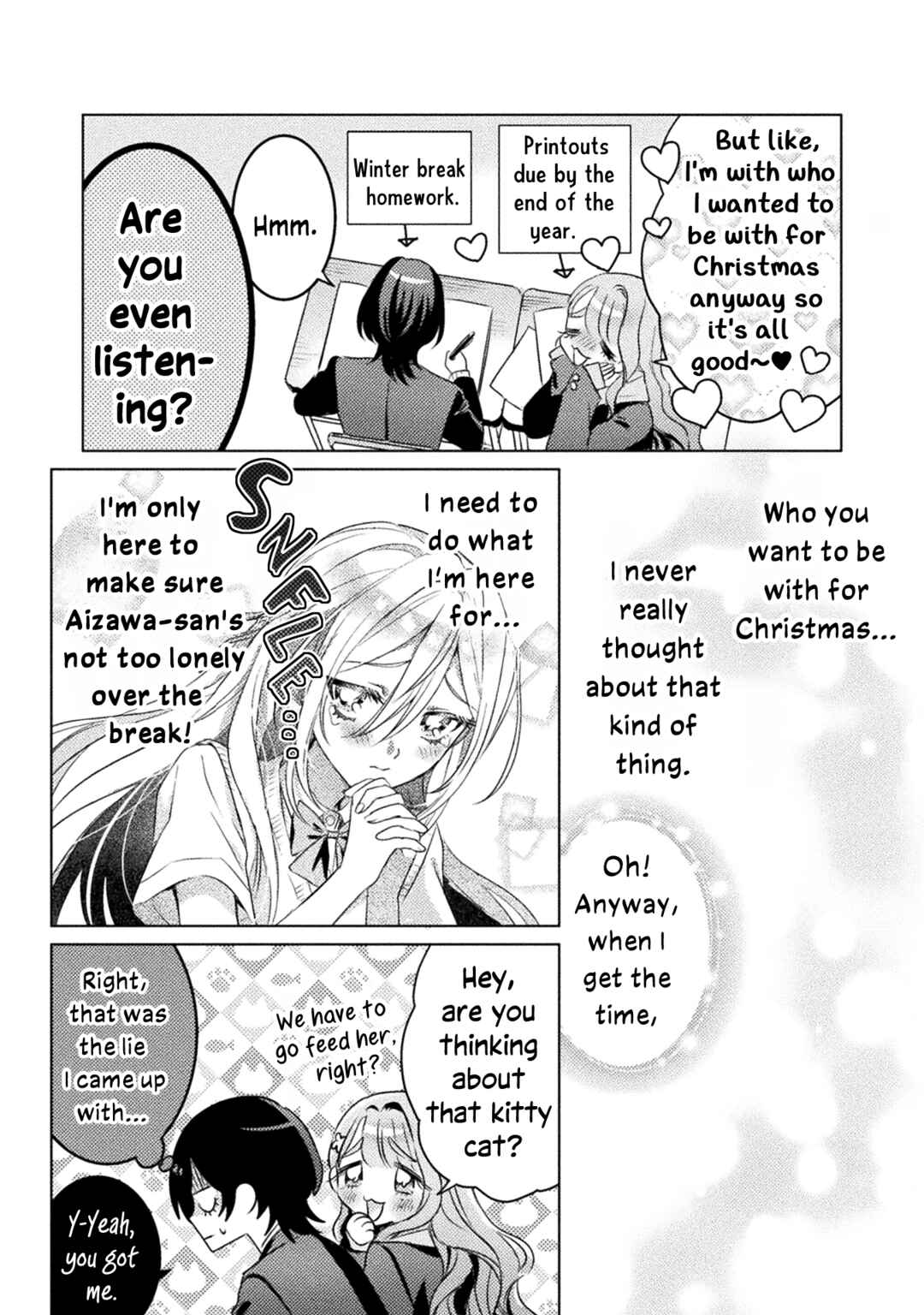 Page 3 Chapter 23 Mietemasu yo! Aizawa-san