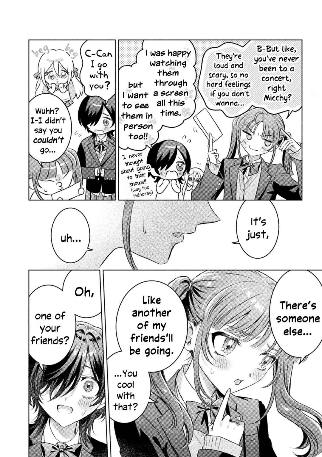 Page 14 Chapter 20 Mietemasu yo! Aizawa-san
