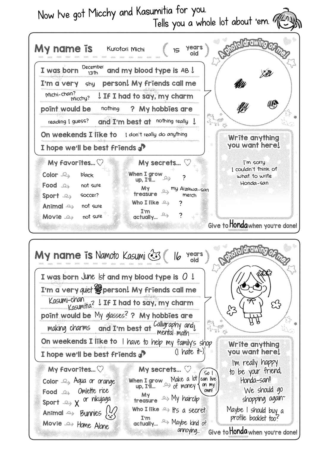 Page 6 Chapter 12.5 Mietemasu yo! Aizawa-san