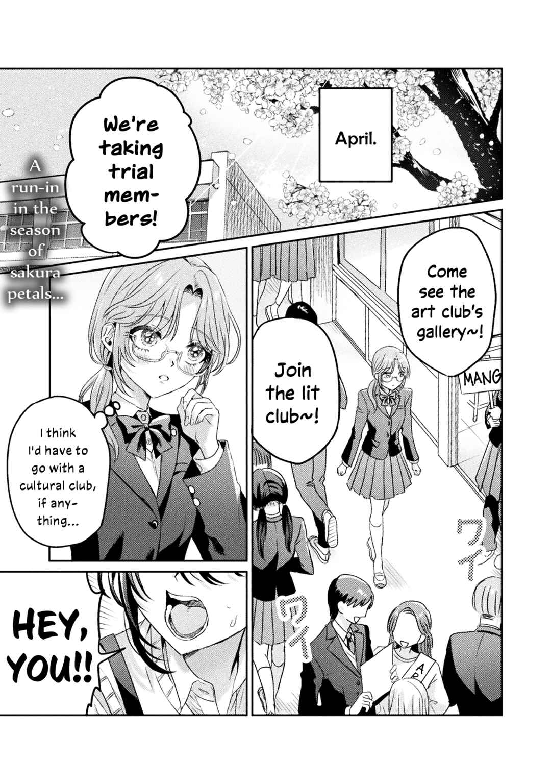 Page 1 Chapter 9 Mietemasu yo! Aizawa-san