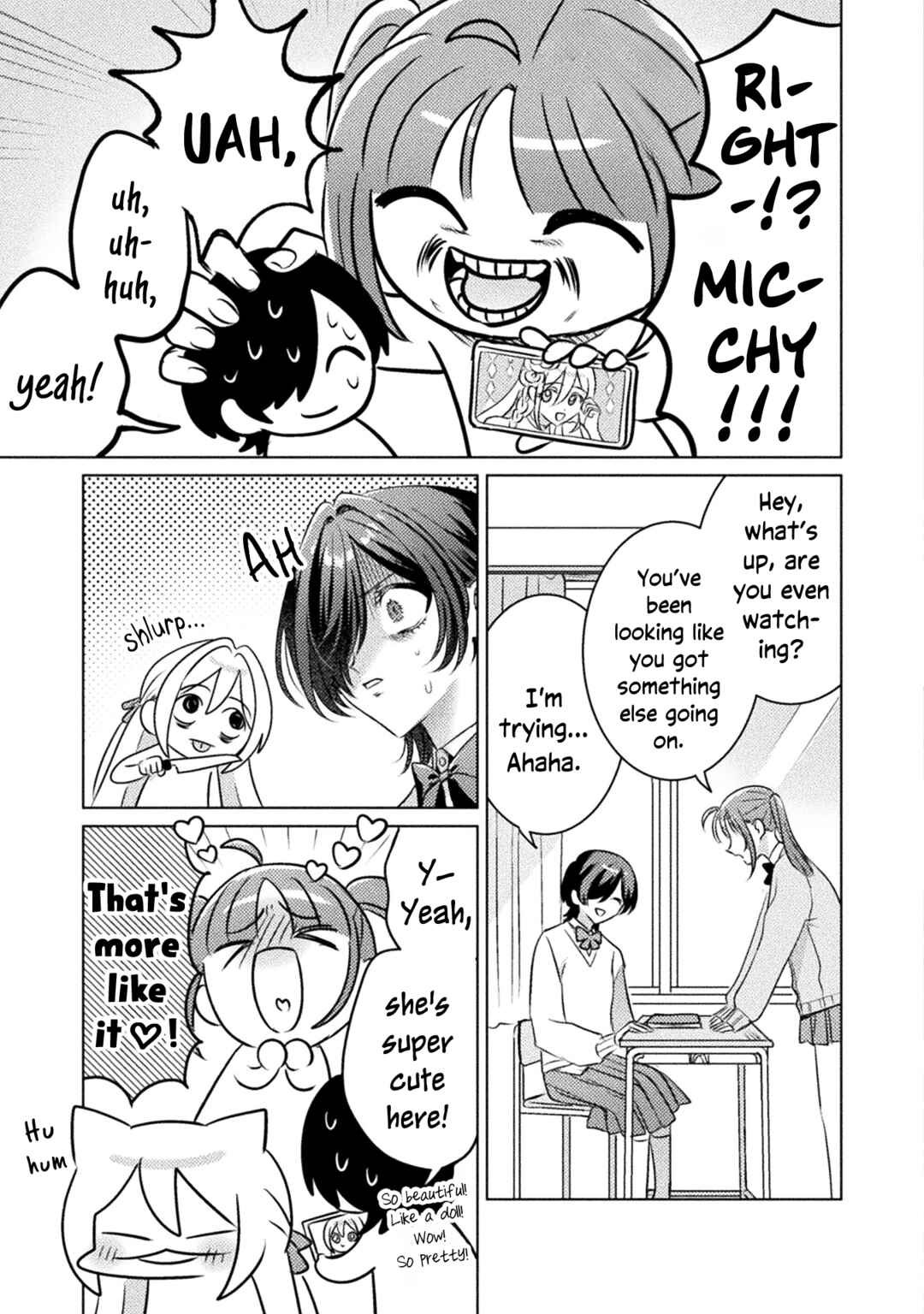 Page 3 Chapter 19 Mietemasu yo! Aizawa-san