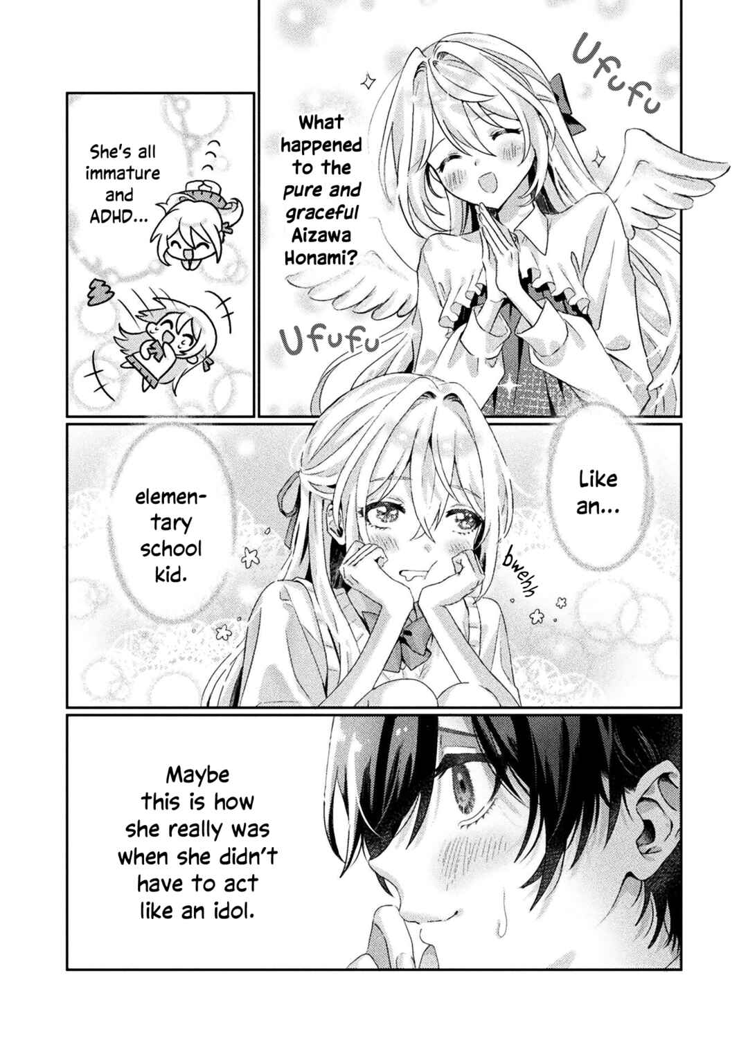 Page 14 Chapter 2 Mietemasu yo! Aizawa-san