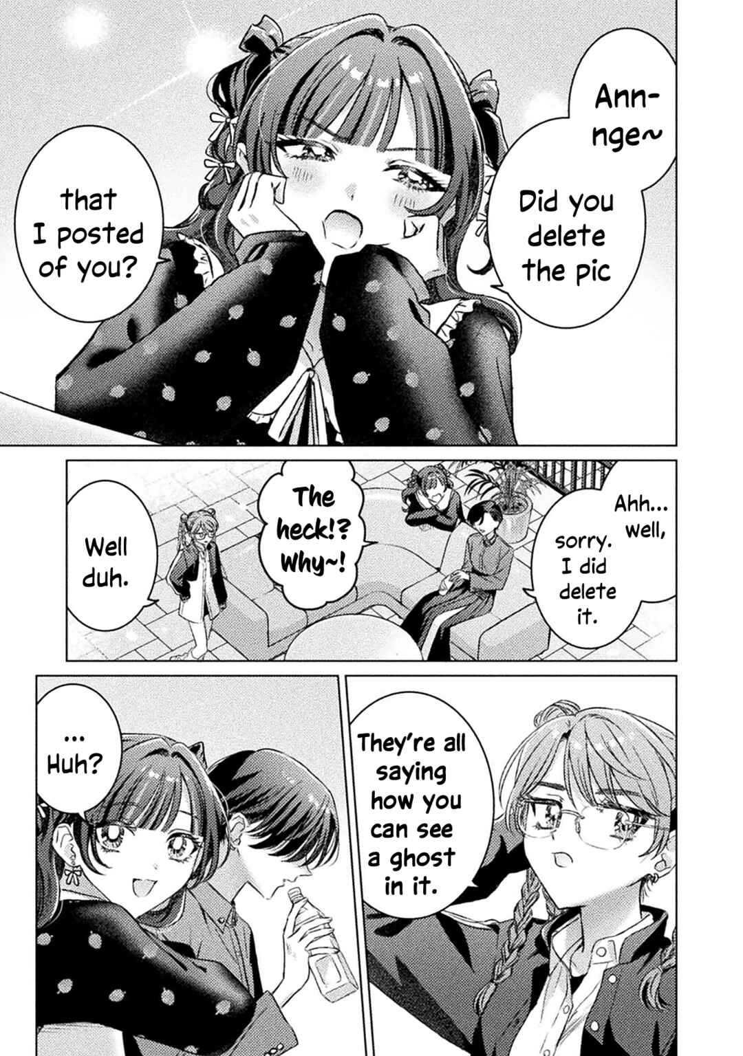 Page 1 Chapter 21 Mietemasu yo! Aizawa-san