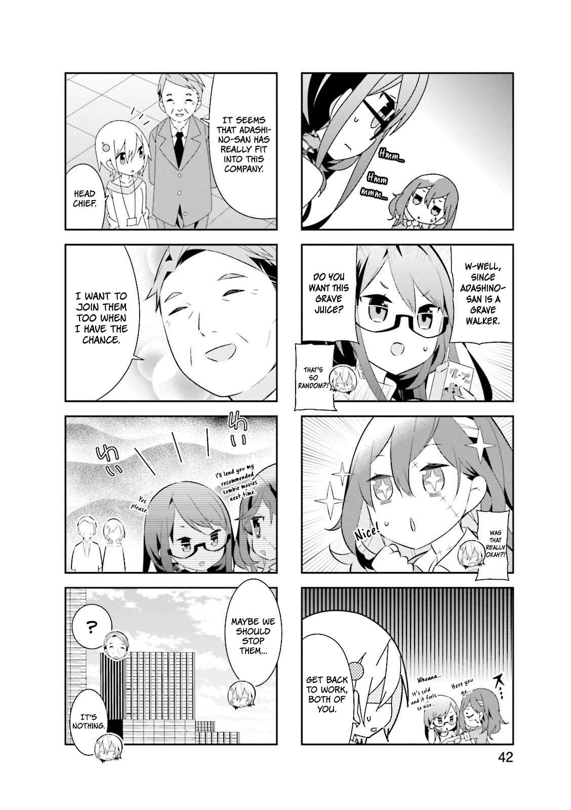 Page 9 Chapter 5 Adashino-san wa Sude ni Shinderu.