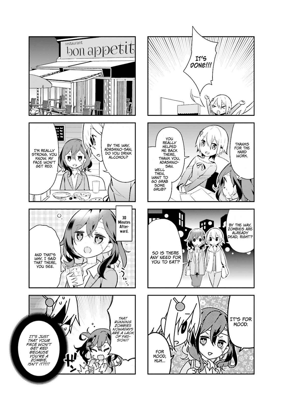 Page 8 Chapter 2 Adashino-san wa Sude ni Shinderu.