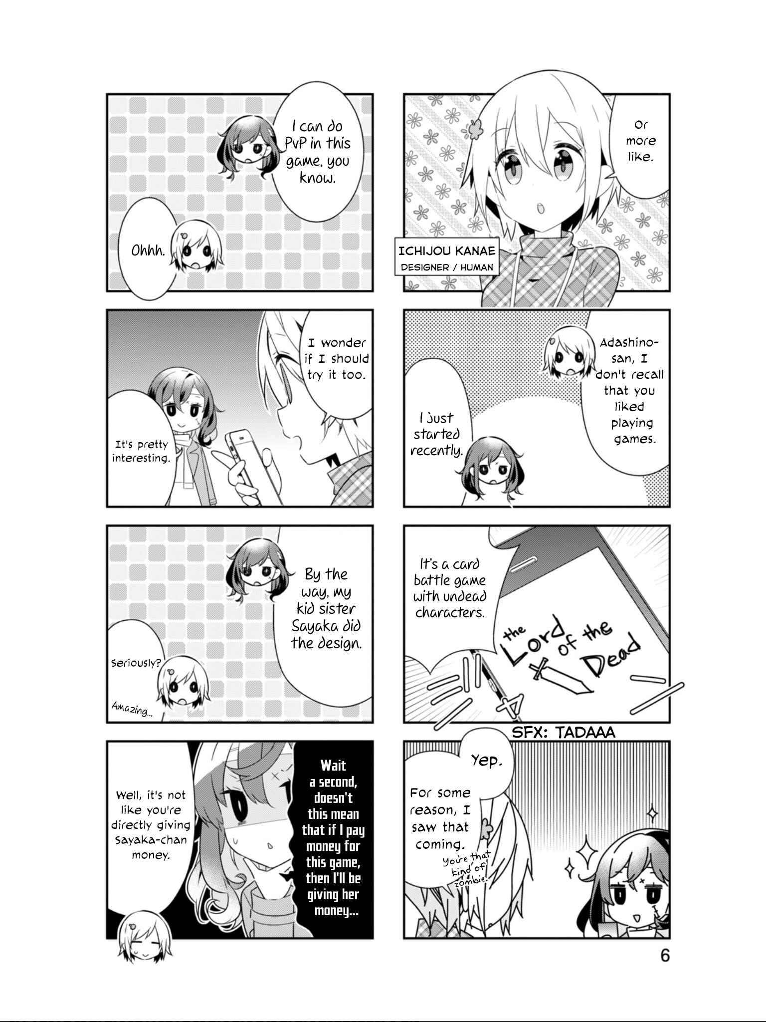 Page 4 Chapter 13 Adashino-san wa Sude ni Shinderu.