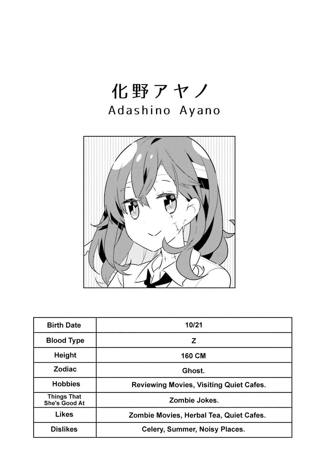 Page 10 Chapter 3 Adashino-san wa Sude ni Shinderu.