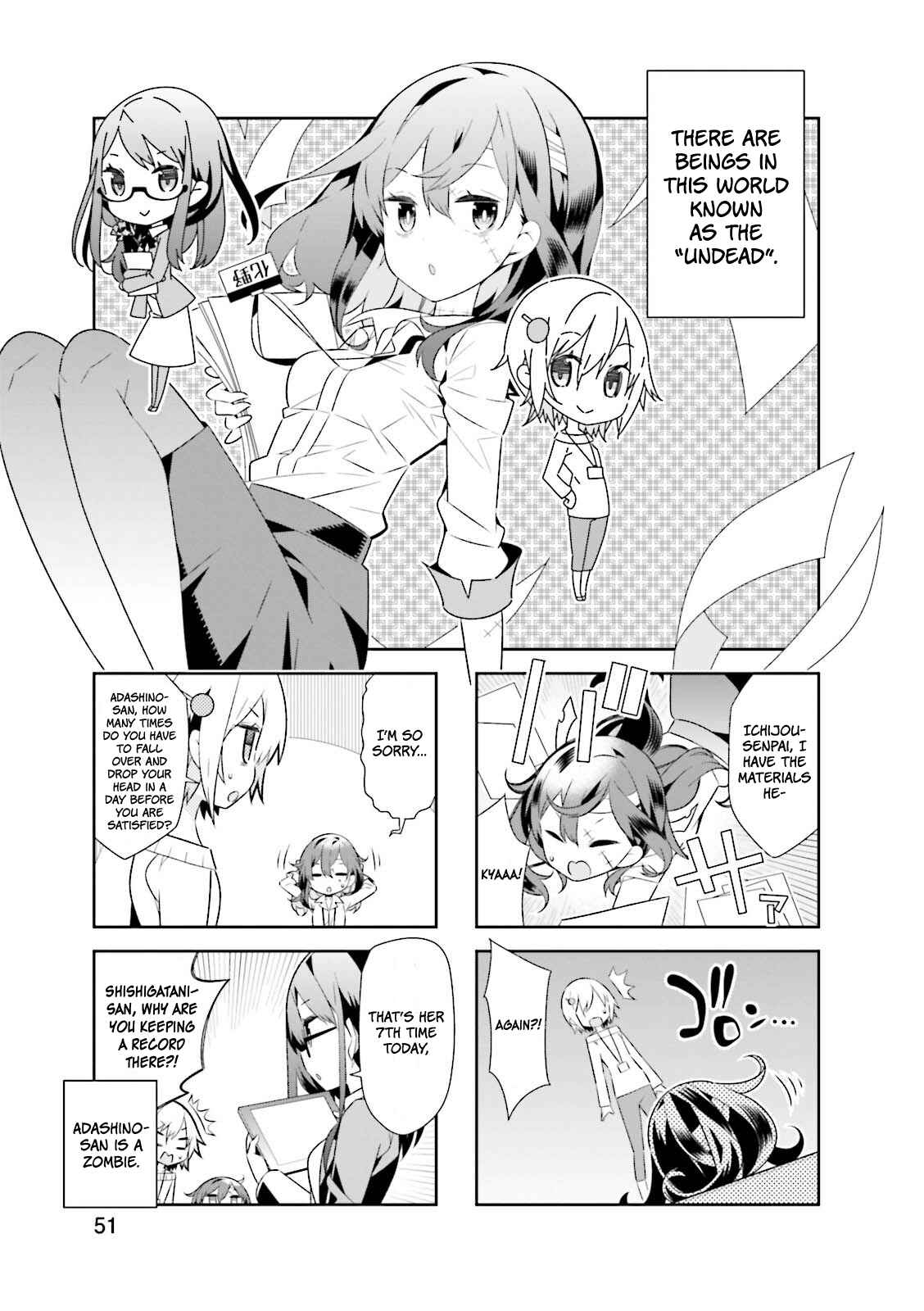 Page 2 Chapter 7 Adashino-san wa Sude ni Shinderu.