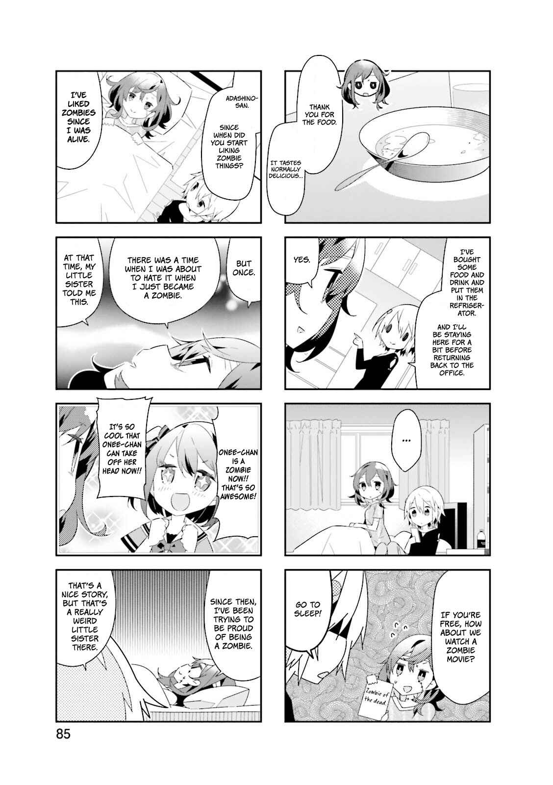 Page 8 Chapter 10 Adashino-san wa Sude ni Shinderu.