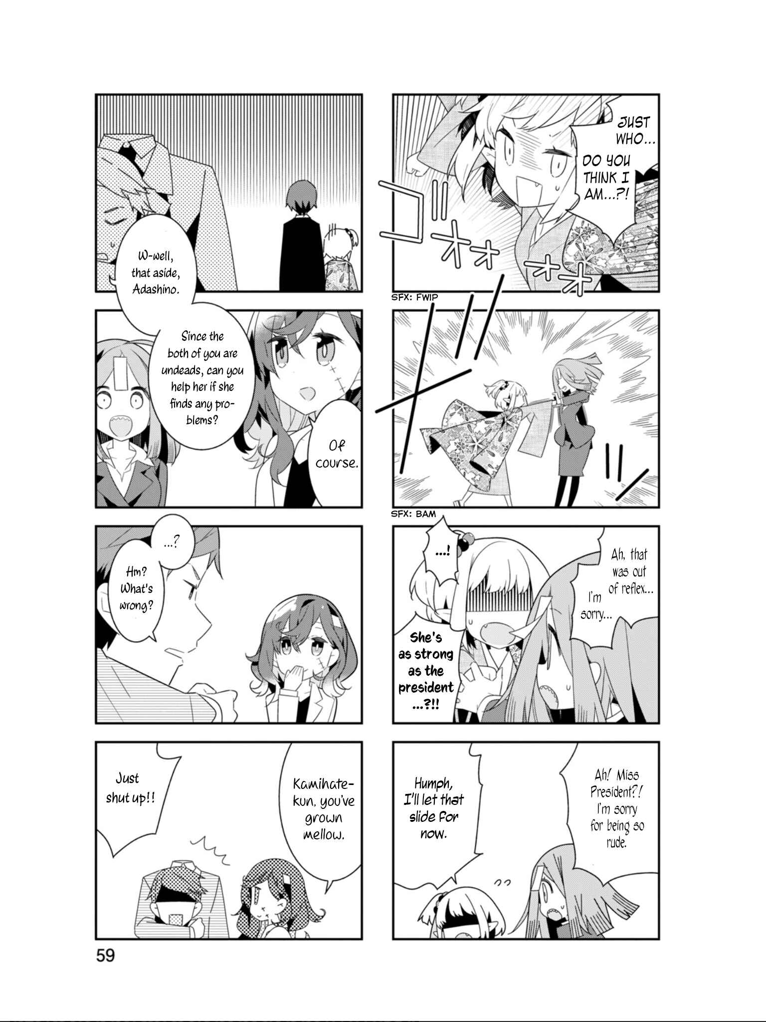 Page 6 Chapter 20 Adashino-san wa Sude ni Shinderu.