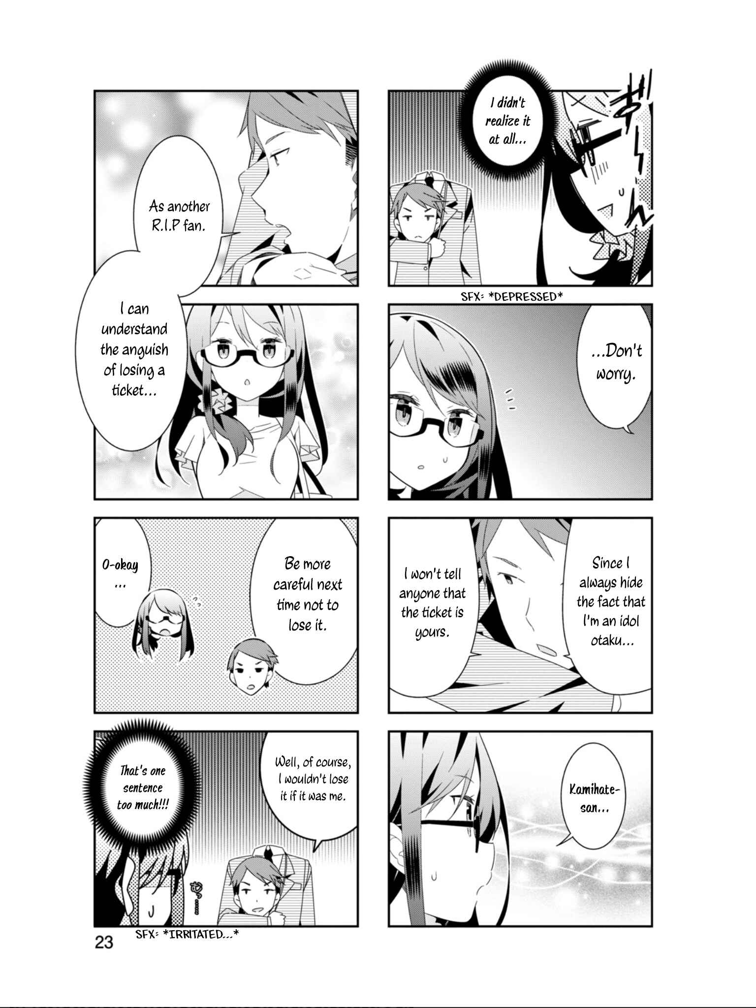 Page 8 Chapter 15 Adashino-san wa Sude ni Shinderu.