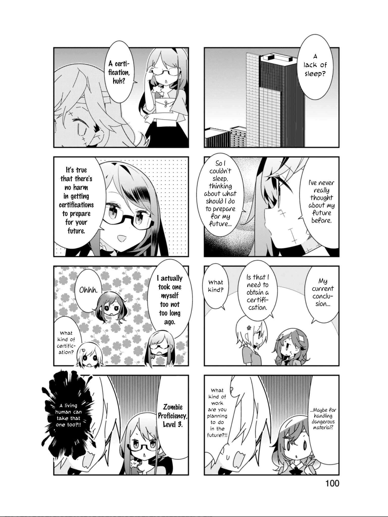 Page 3 Chapter 25 Adashino-san wa Sude ni Shinderu.