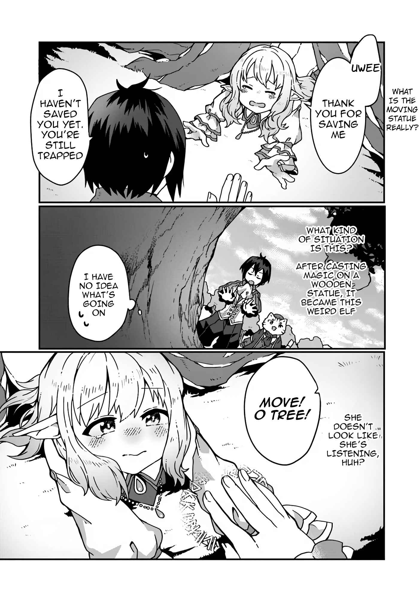 Page 1 Chapter 3 Shokubutsu Mahou Chito de Nonbiri Ryoshu Seikatsu Hajimemasu Zense no Chishiki o Kushi Shite Nogyo Shitara, Gyakuten Jinsei Hajimatta Kudan