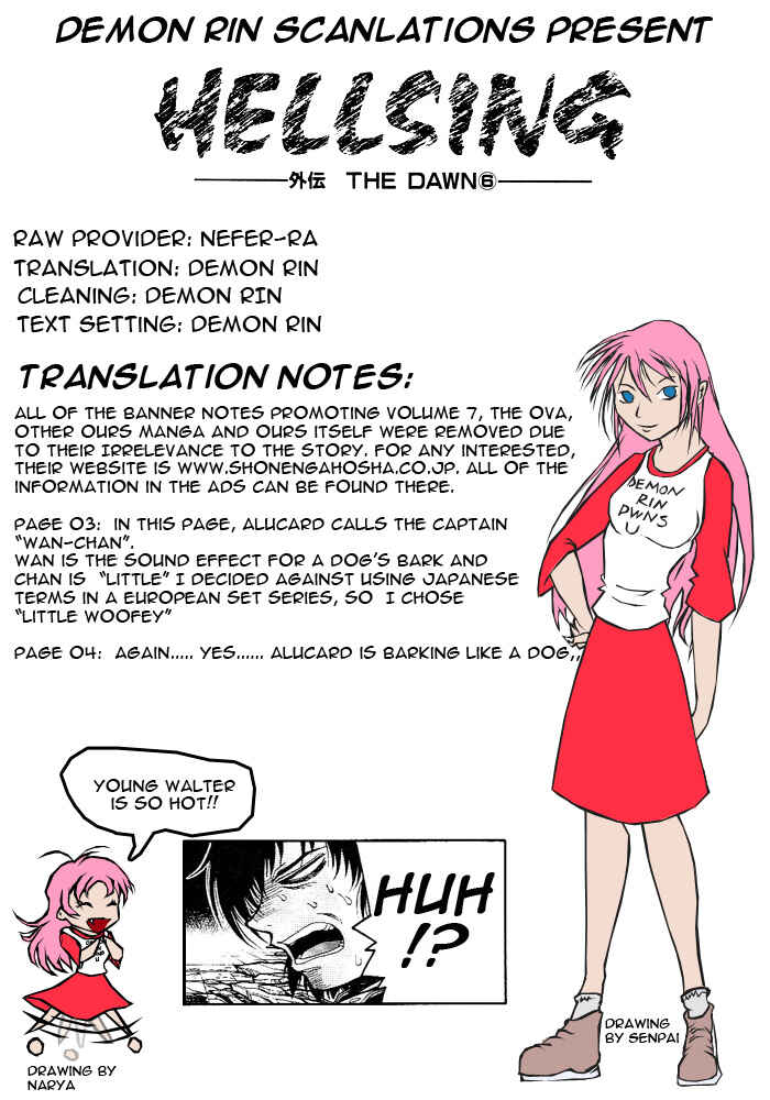 Page 1 Chapter 6 Hellsing - The Dawn