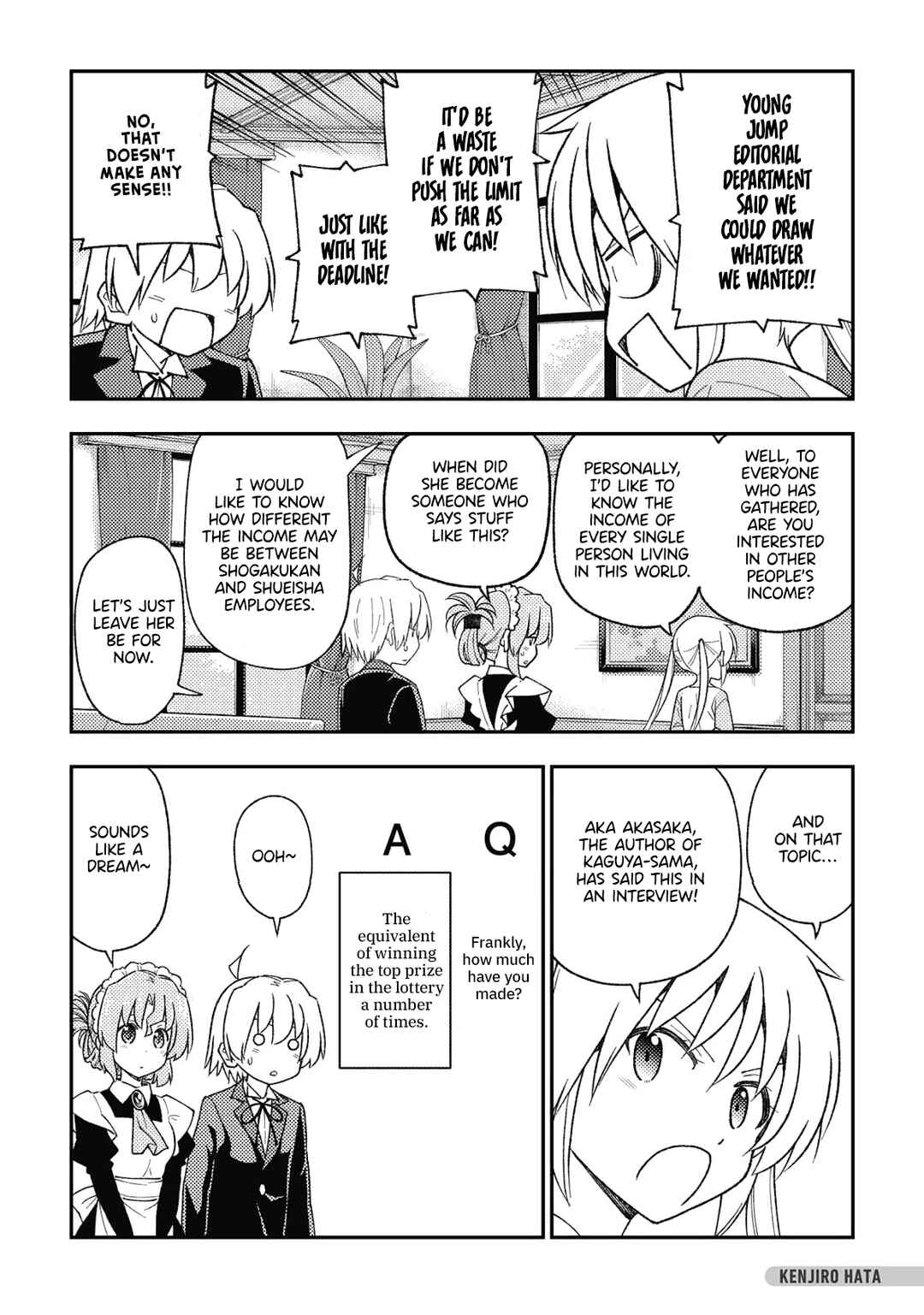 Page 3 Chapter 5 Shuchiin Academy’s Graduation Party ~Kaguya-sama Wants to be Celebrated~: Last Official Fanbook