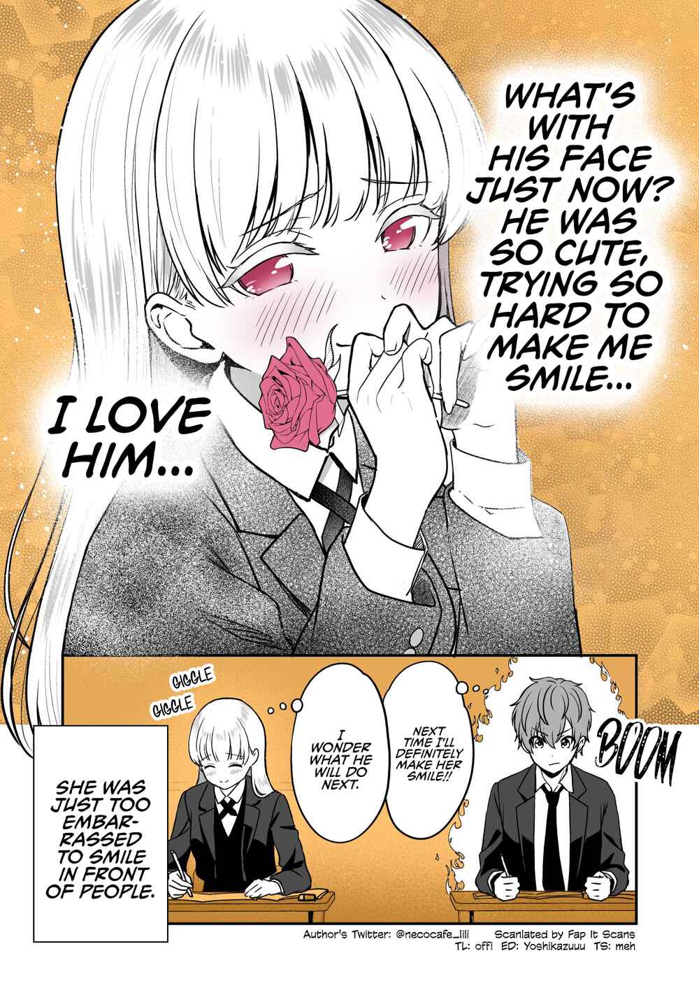 Page 4 Chapter Unknown_cdf7 The Beauty Who Absolutely Wont Smile vs. the Classmate Who Absolutely Wants to Make Her Smile