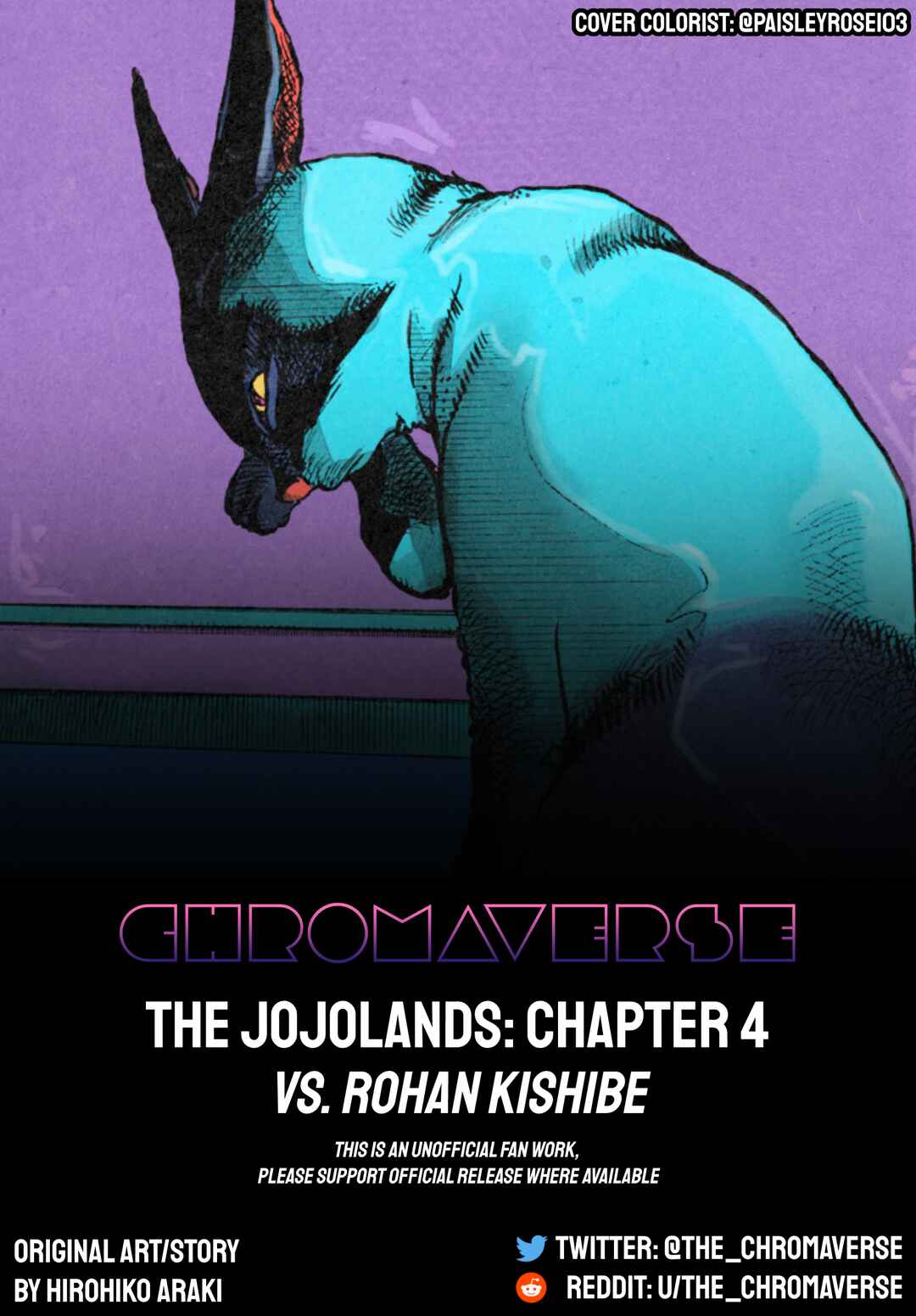 Page 1 Chapter 4 JoJos Bizarre Adventure Part 9 - The JOJOLands (Fan-Colored)