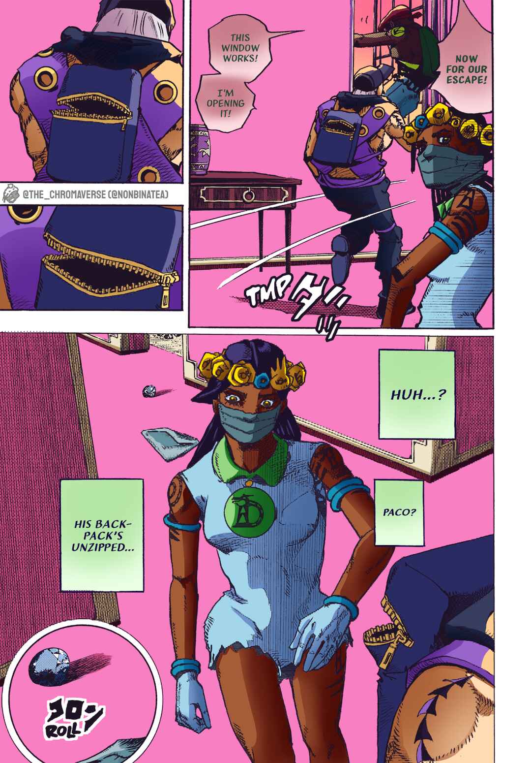 Page 18 Chapter 4 JoJos Bizarre Adventure Part 9 - The JOJOLands (Fan-Colored)