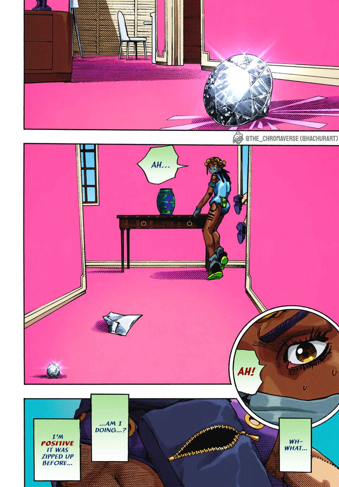 Page 19 Chapter 4 JoJos Bizarre Adventure Part 9 - The JOJOLands (Fan-Colored)