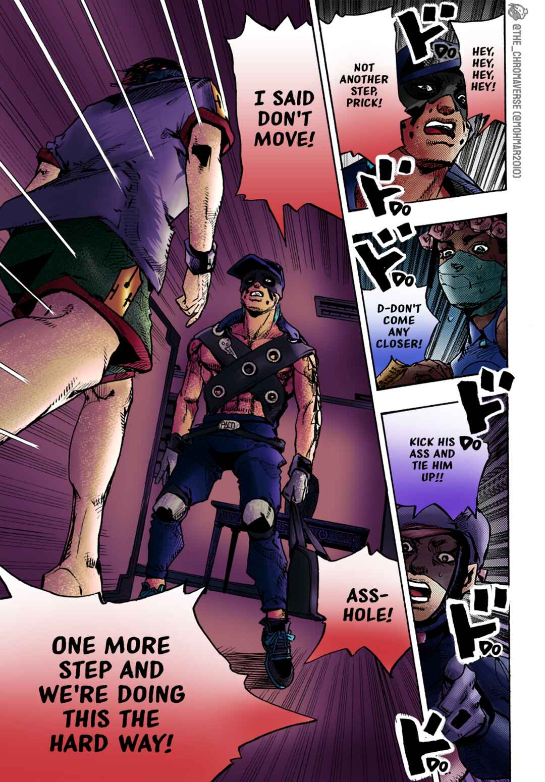 Page 28 Chapter 4 JoJos Bizarre Adventure Part 9 - The JOJOLands (Fan-Colored)